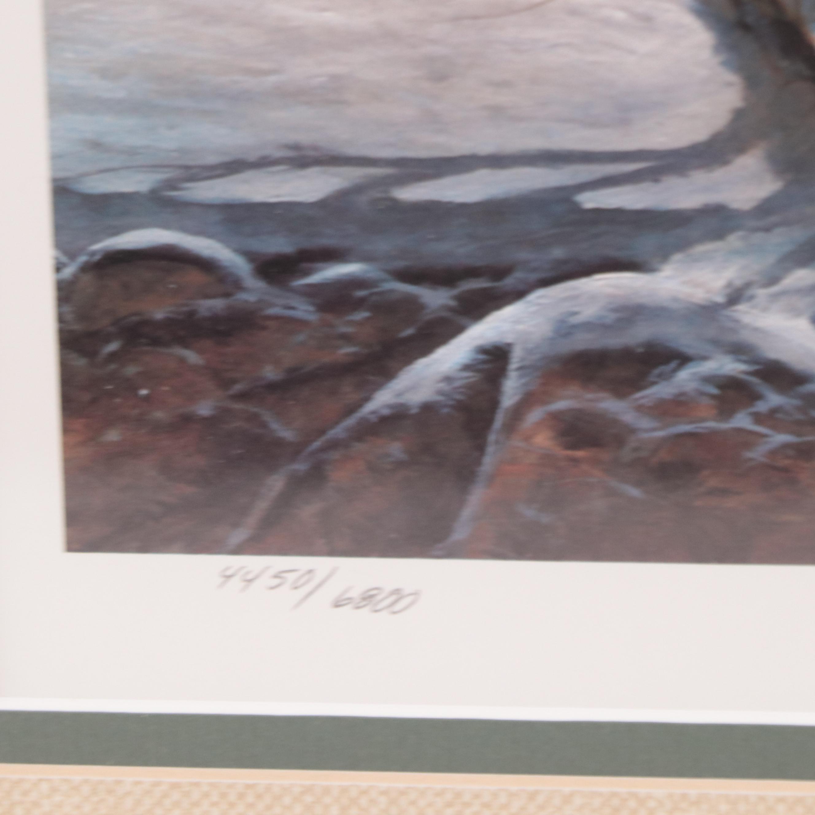 Terry Redlin Offset Lithograph "House Call," Late 20th Century