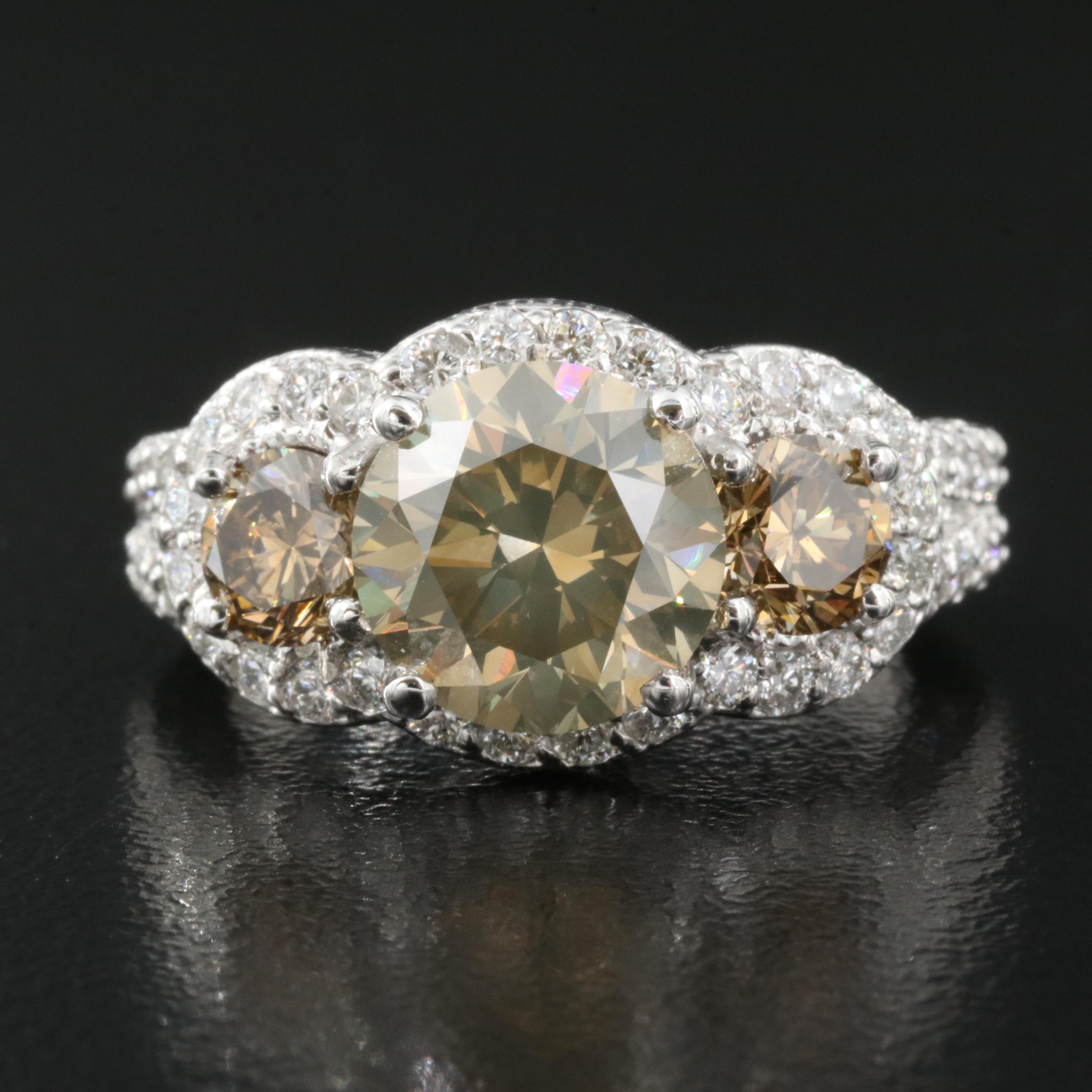 14K 4.64 CTW Diamond Ring