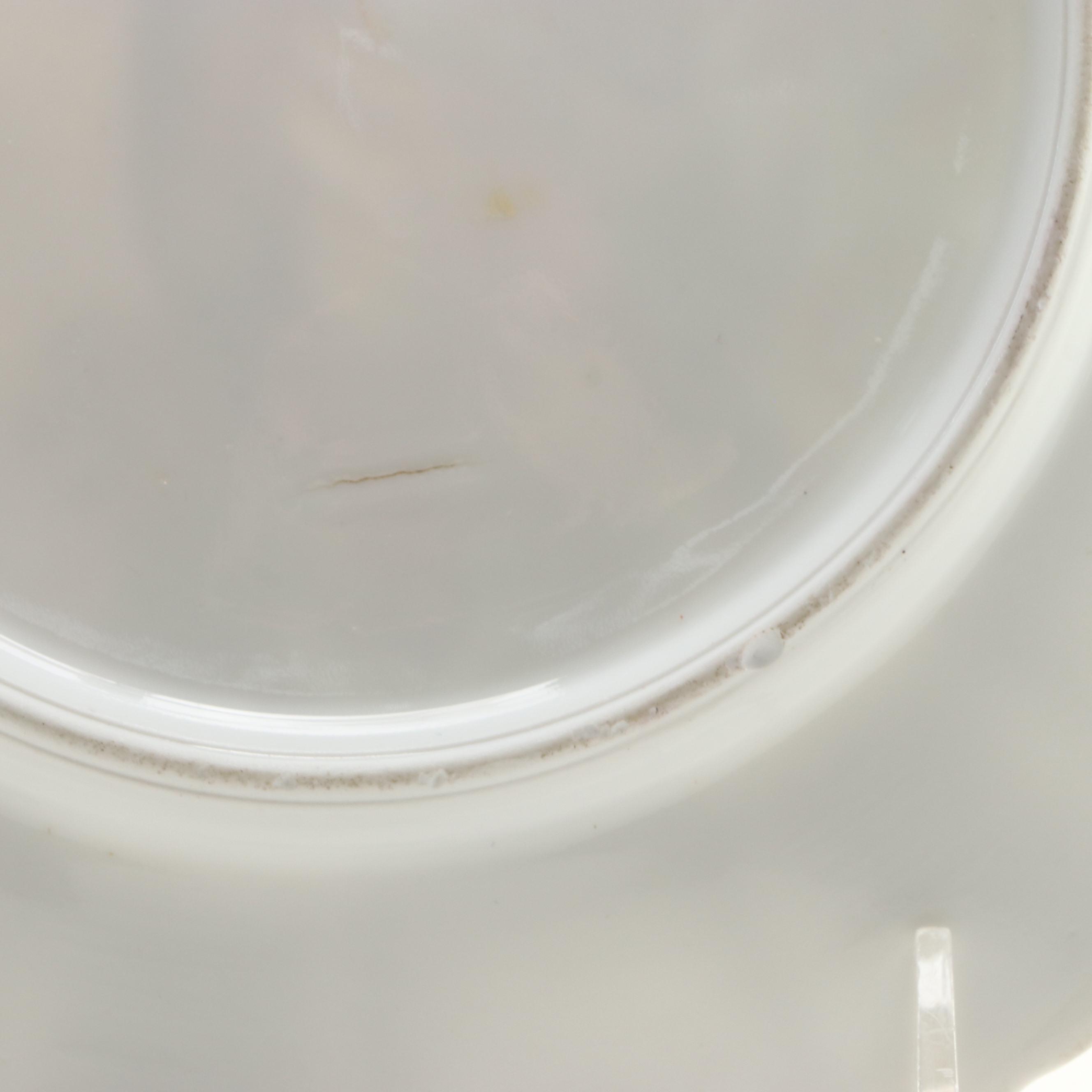 Zeh, Scherzer & Co. with Other Porcelain Bird Cabinet Plates, 20th Century