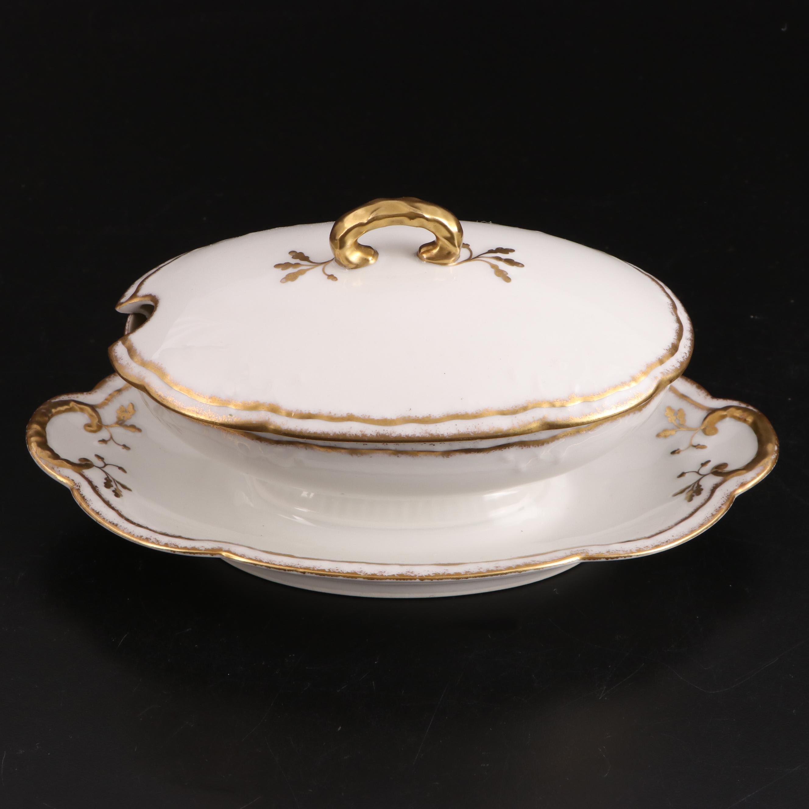 Mavaleix, Mandavy & Balleroy "Old Abbey" Porcelain Limoges Dinnerware