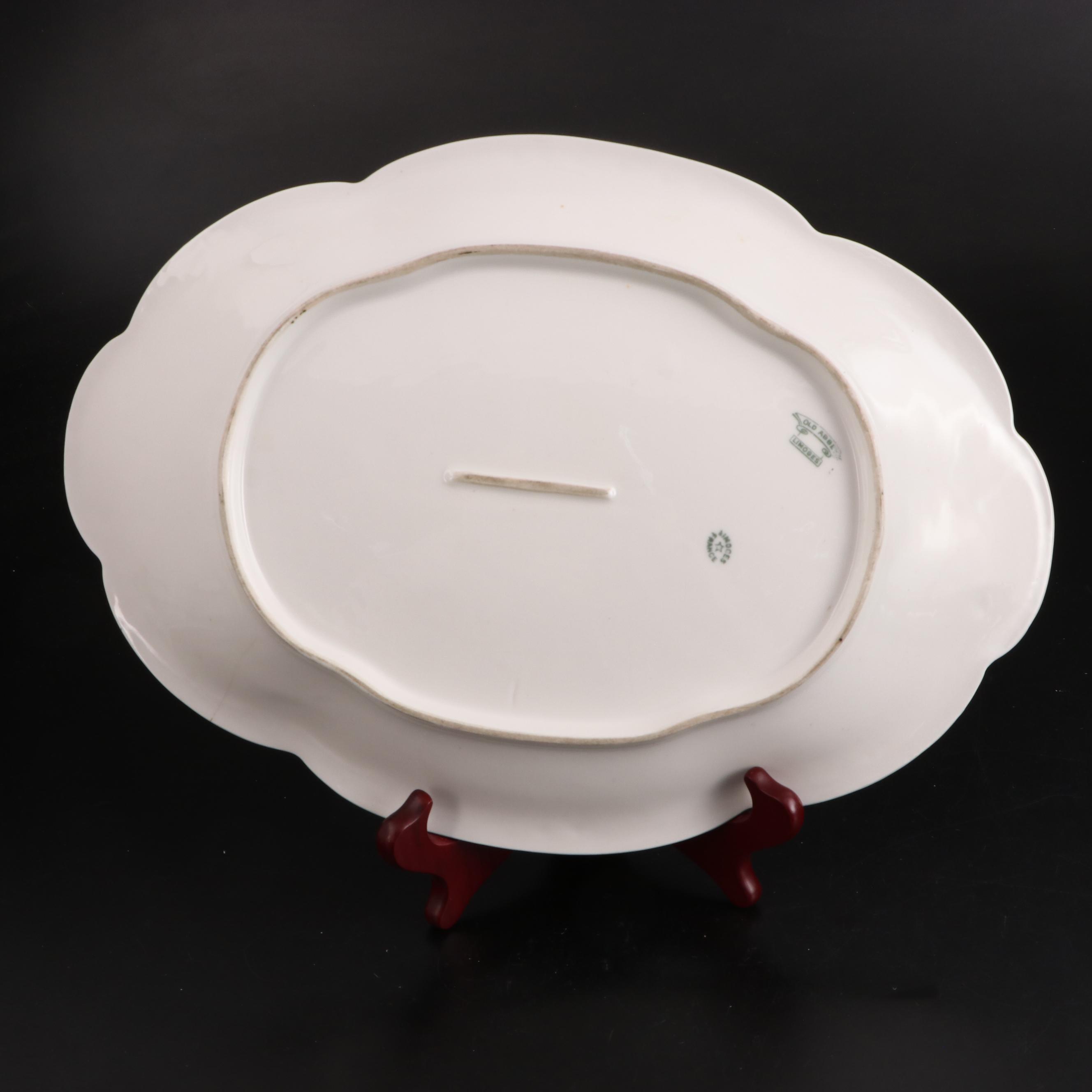 Mavaleix, Mandavy & Balleroy "Old Abbey" Porcelain Limoges Dinnerware
