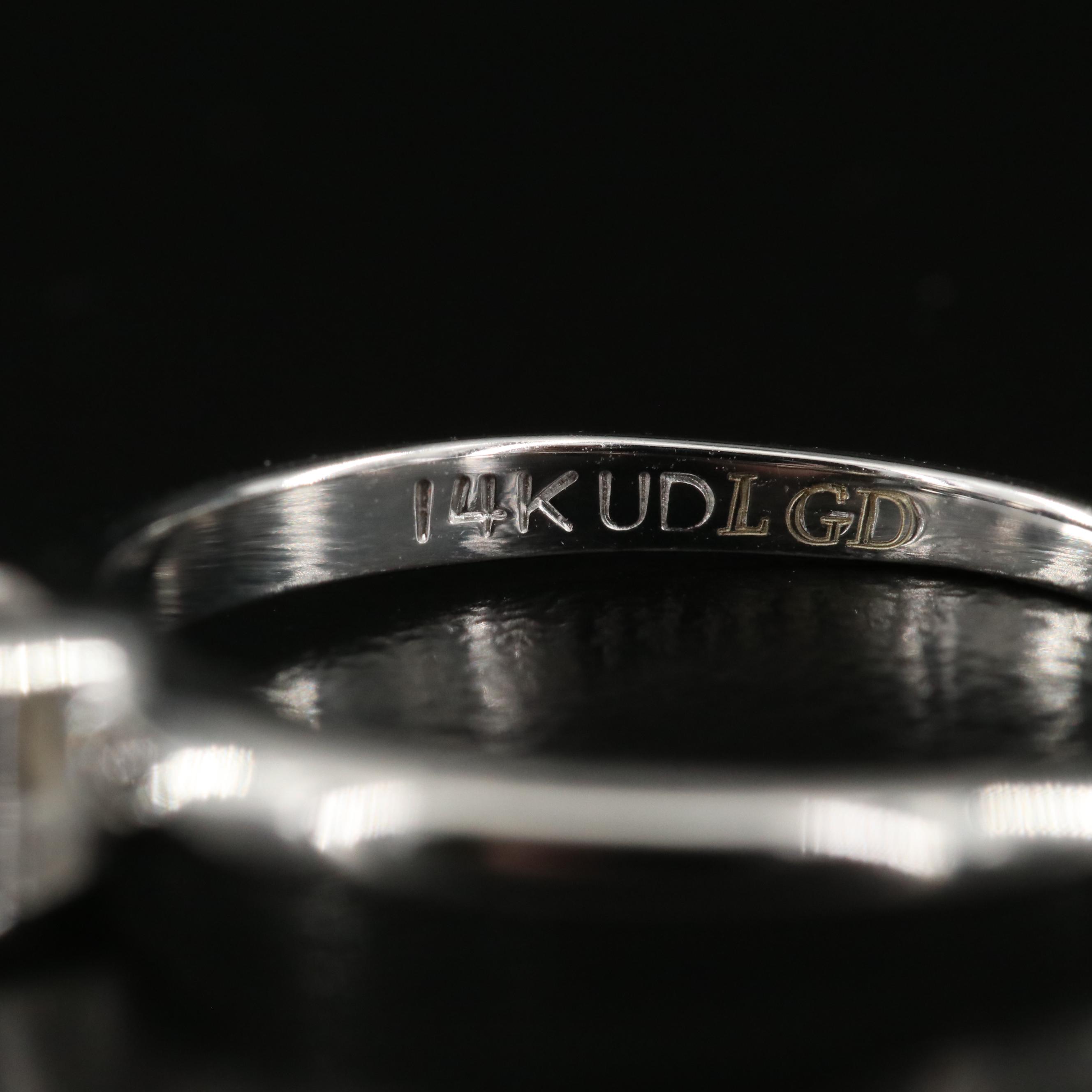 14K 0.54 CT Lab Grown Diamond Solitaire Ring