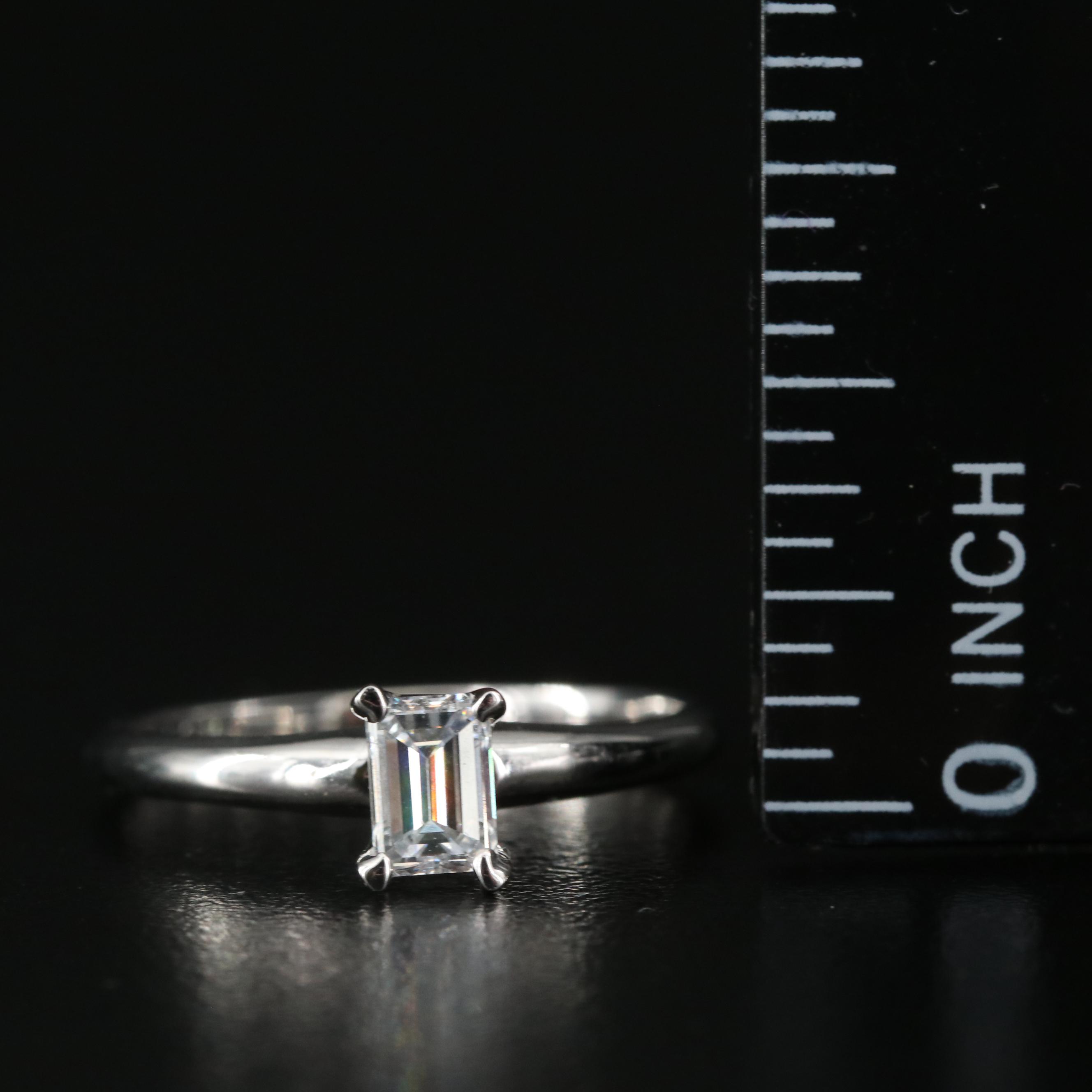 14K 0.49 CT Lab Grown Diamond Solitaire Ring