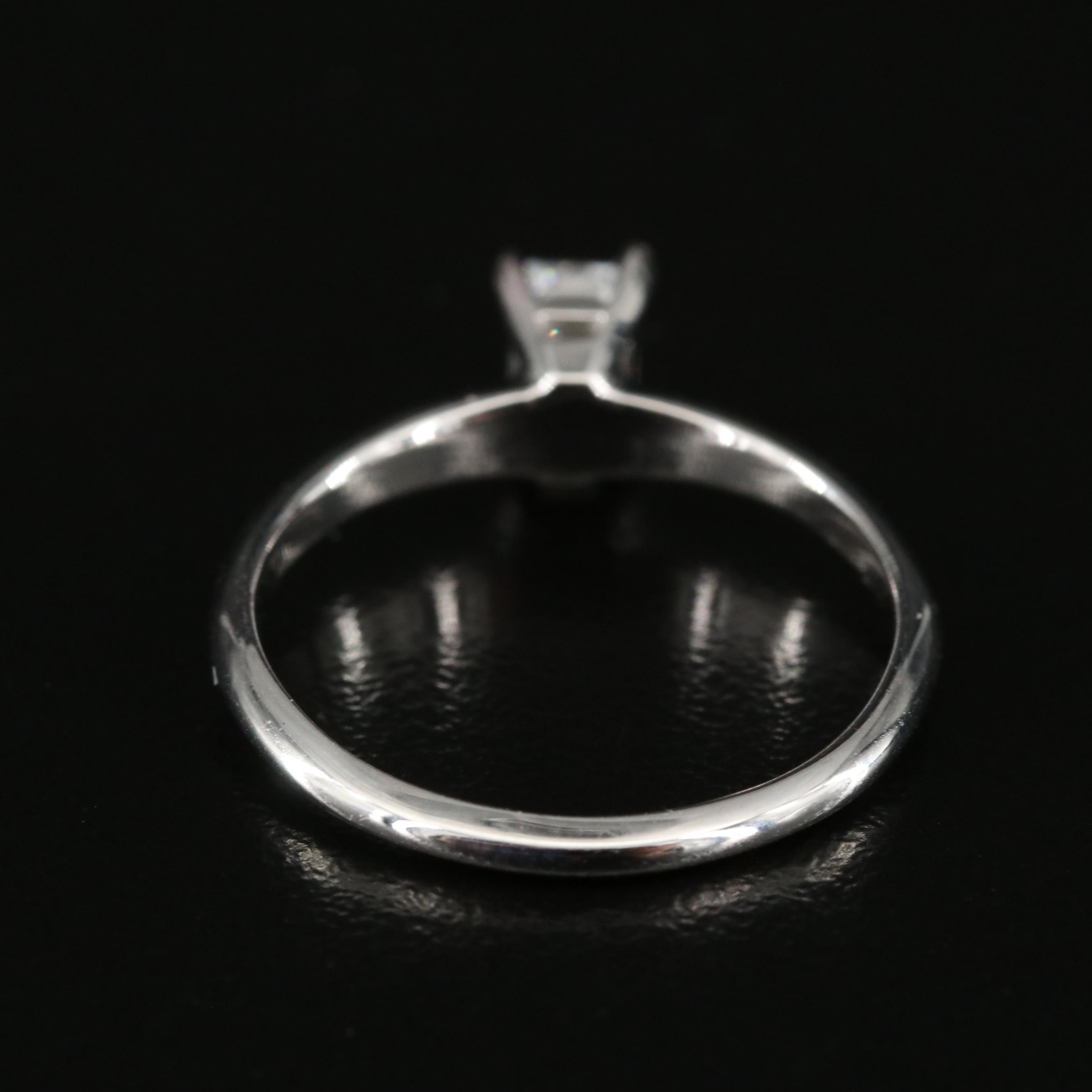 14K 0.49 CT Lab Grown Diamond Solitaire Ring