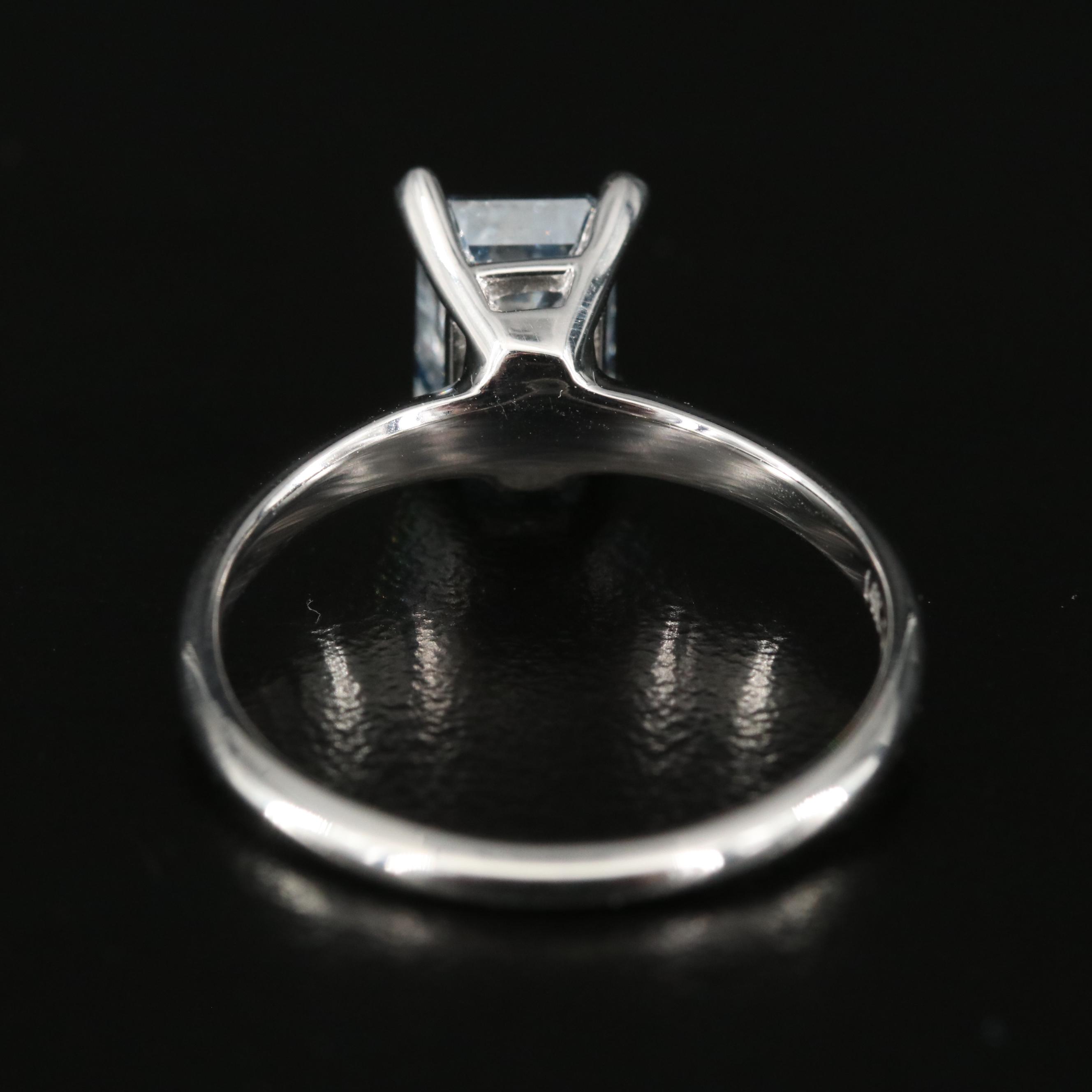 14K 1.56 CT Lab Grown Diamond Solitaire Ring