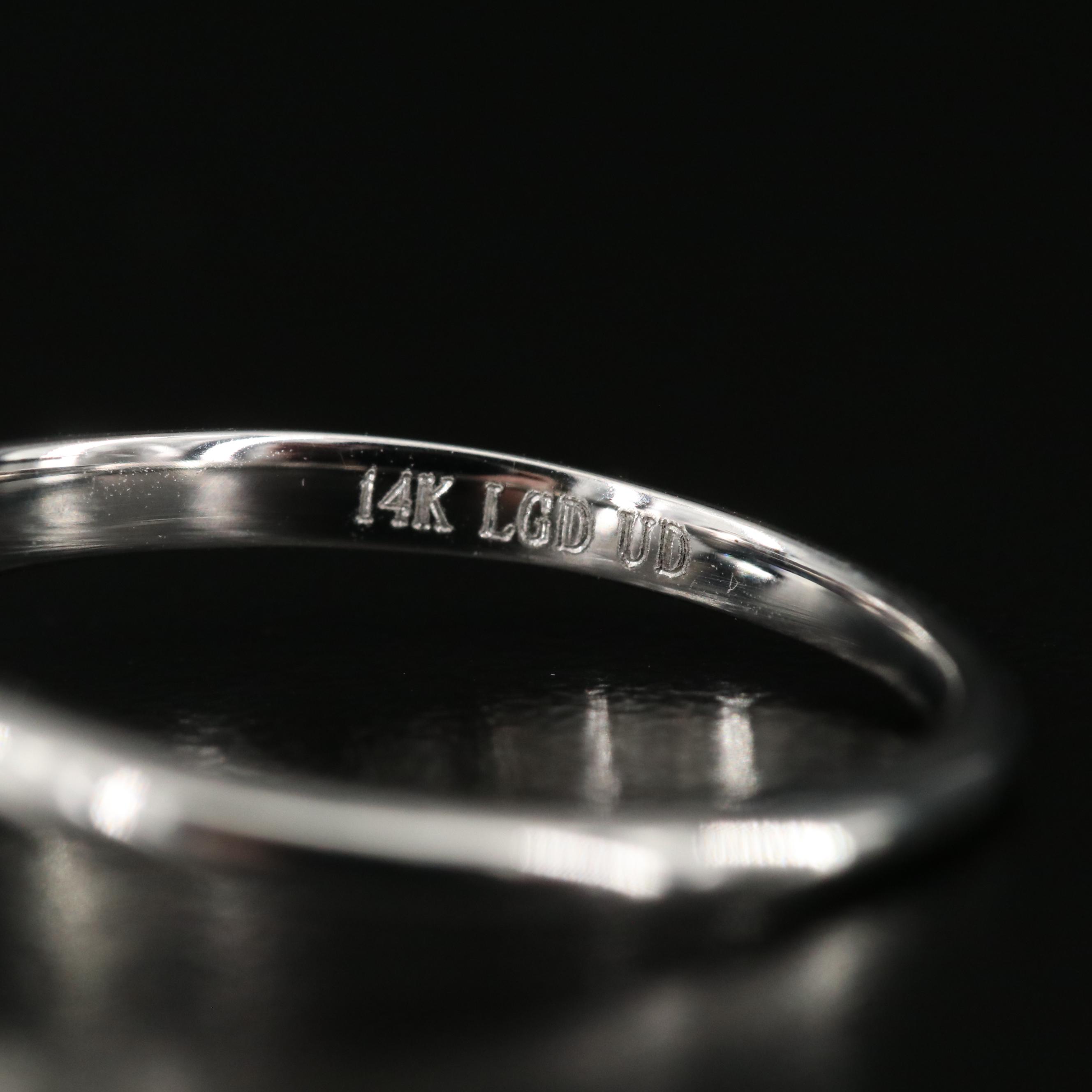 14K 1.56 CT Lab Grown Diamond Solitaire Ring