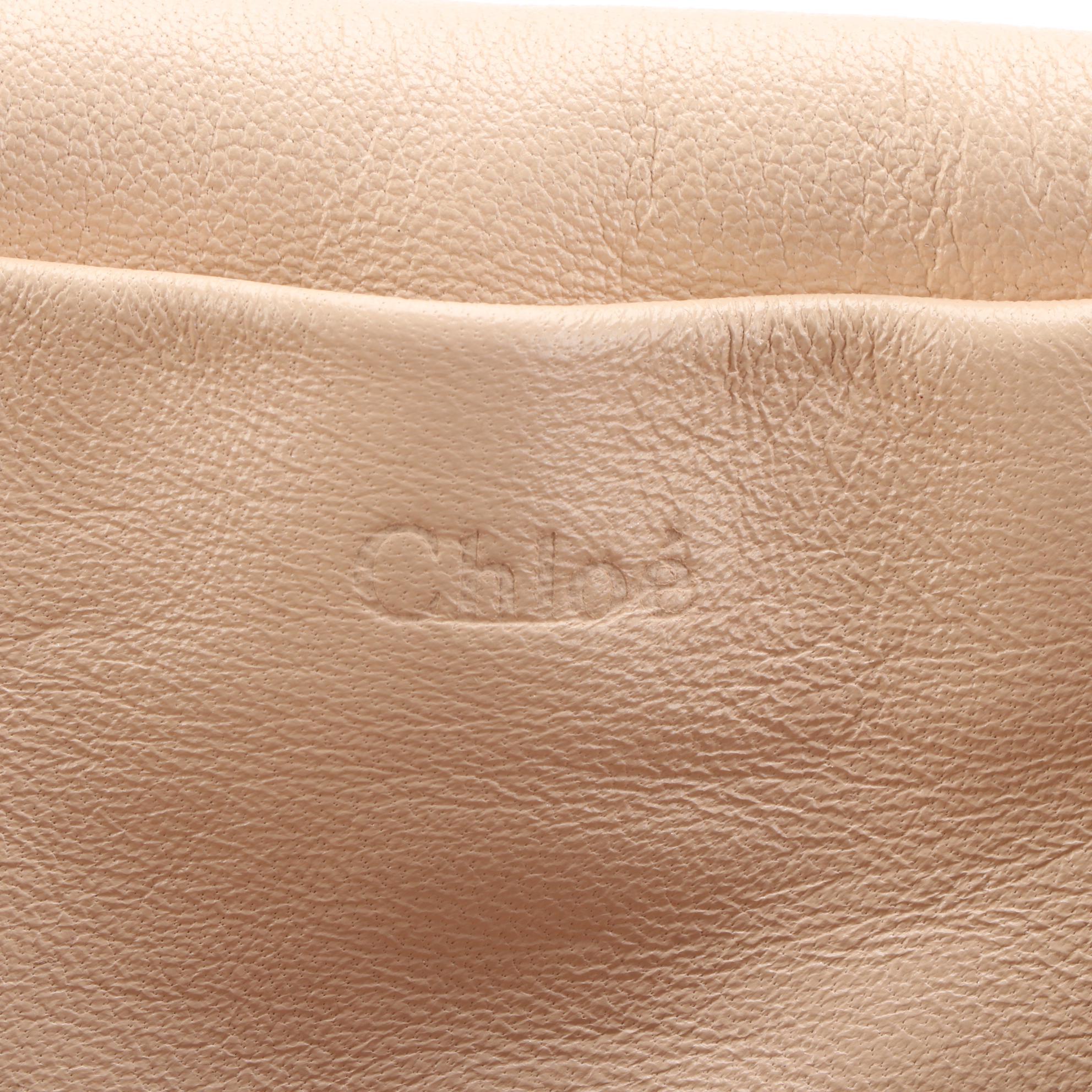 Chloé Elsie Chain Shoulder Bag Small in Pebbled Leather