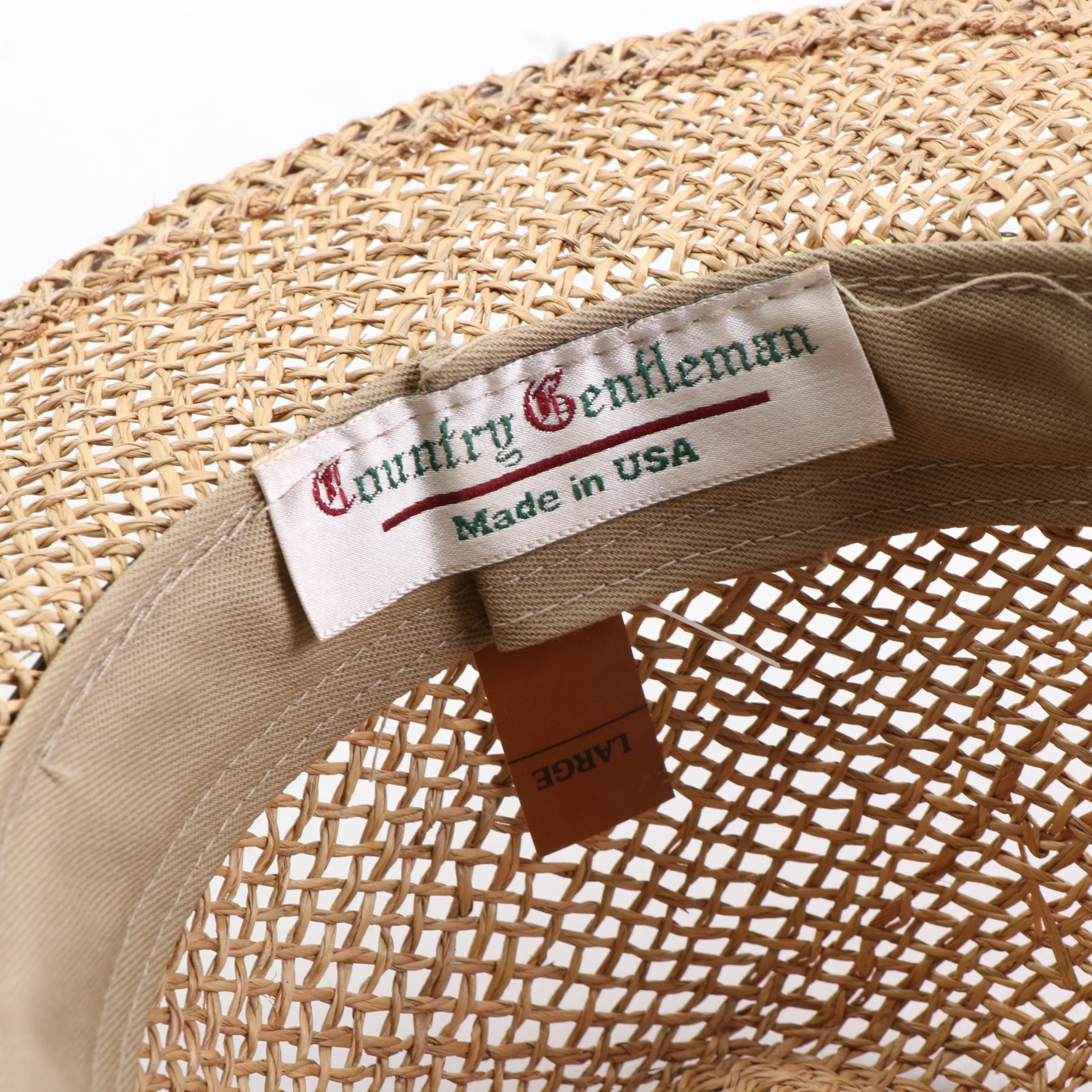 Country Gentleman Fedoras in Wool Felt and Straw and Non Plus Ultra Suede Fedora