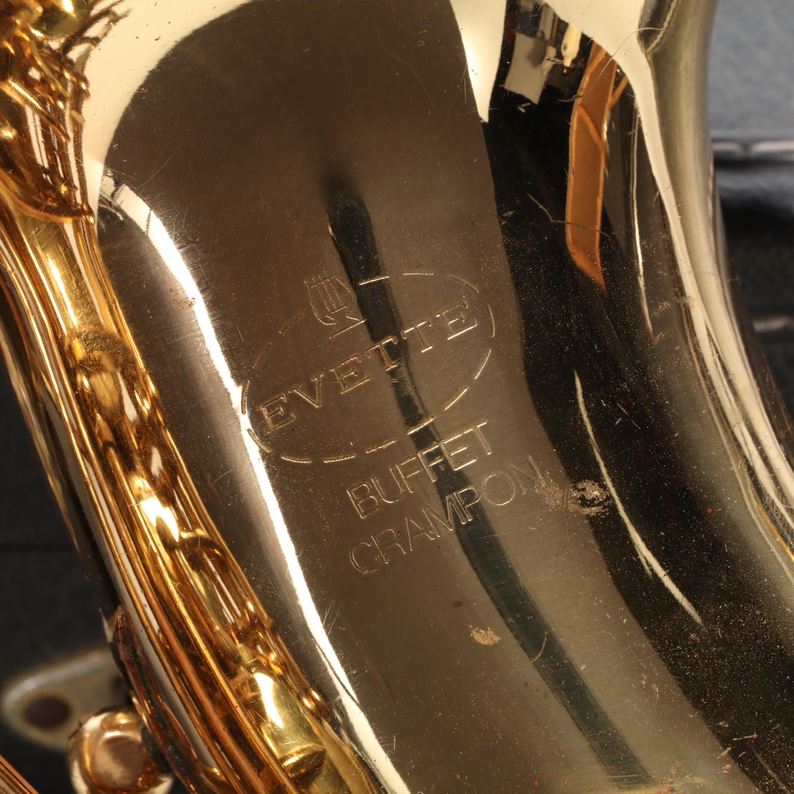Evette Buffet Crampon Alto Saxophone with Case, Late 20th Century