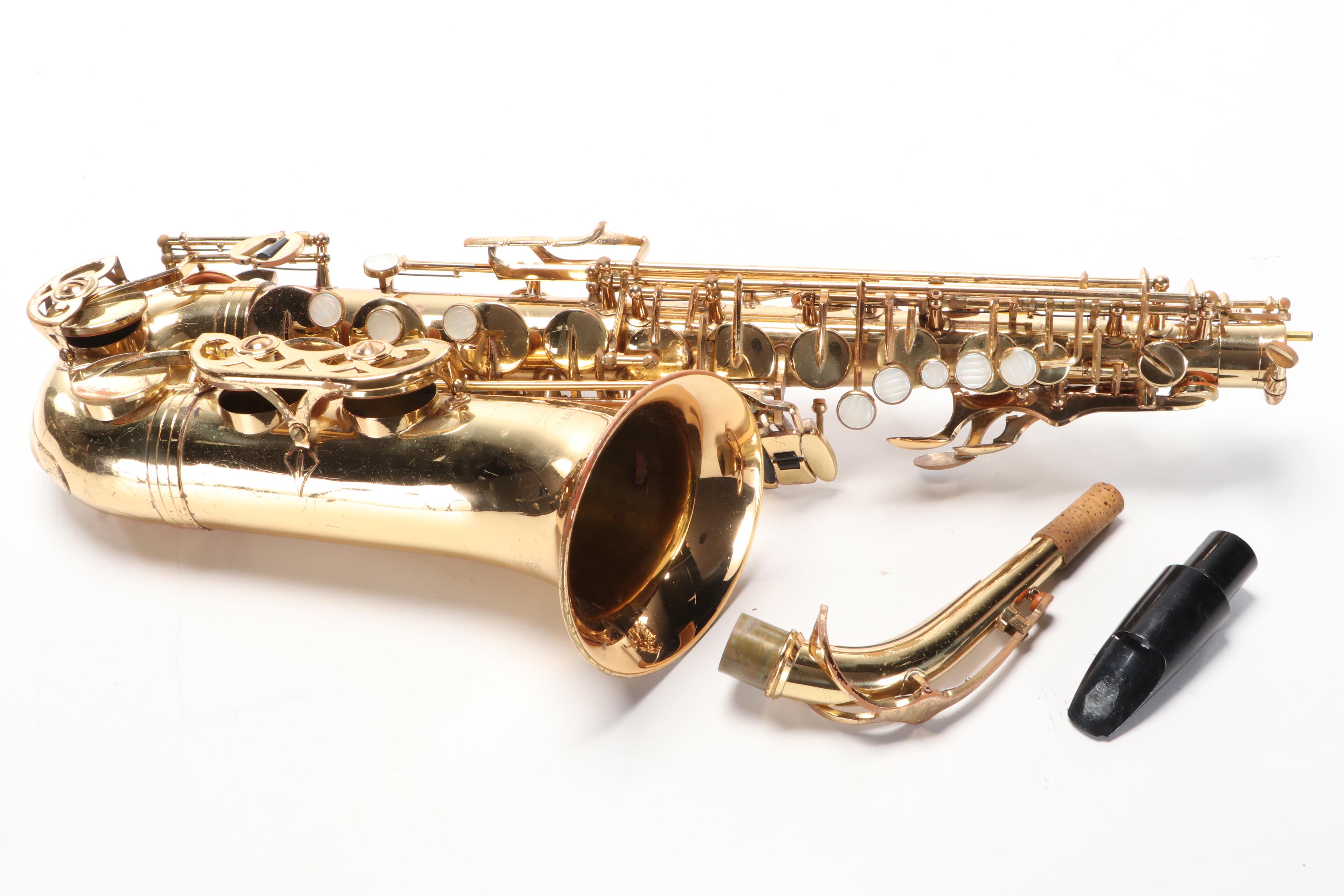 Evette Buffet Crampon Alto Saxophone with Case, Late 20th Century
