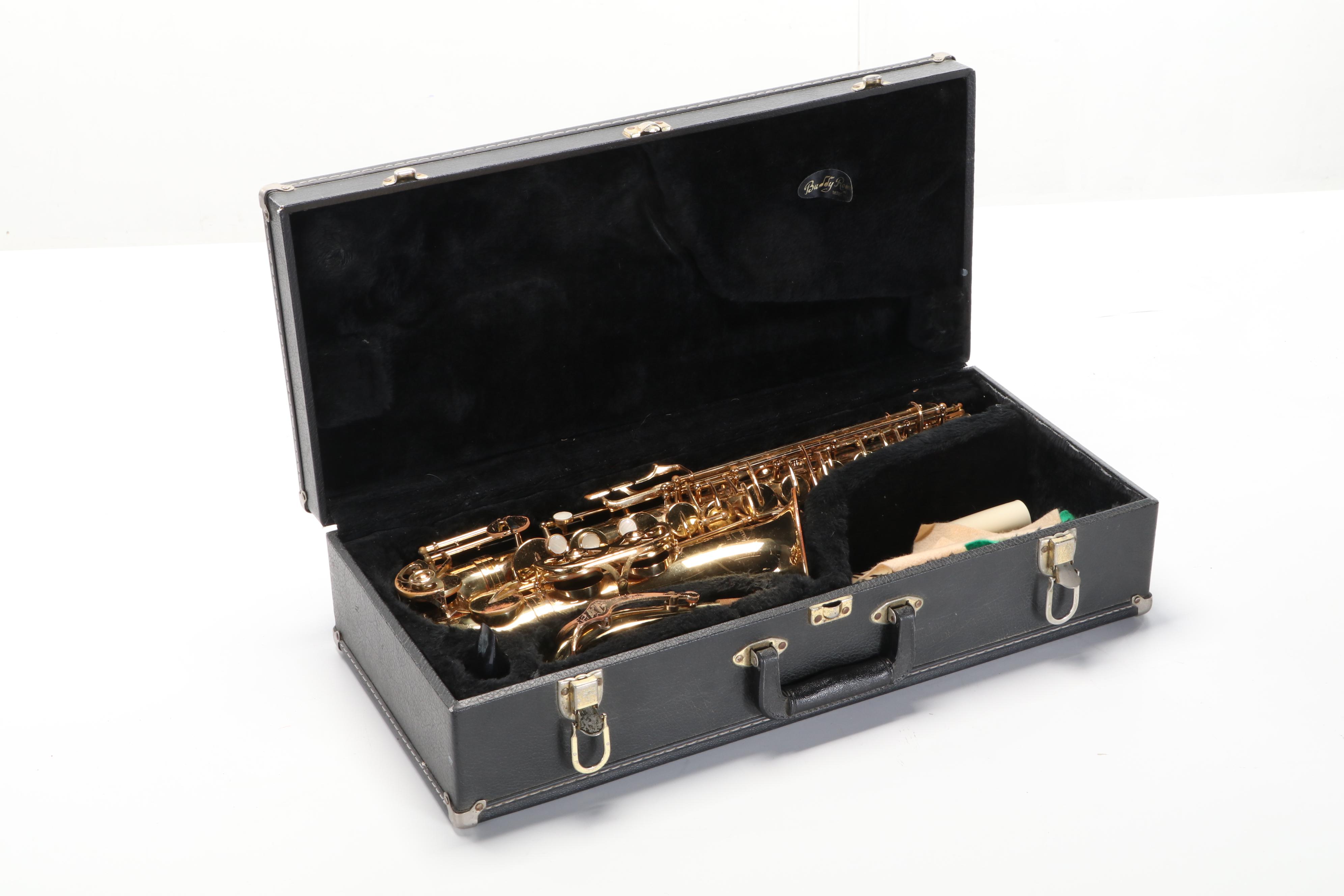 Evette Buffet Crampon Alto Saxophone with Case, Late 20th Century