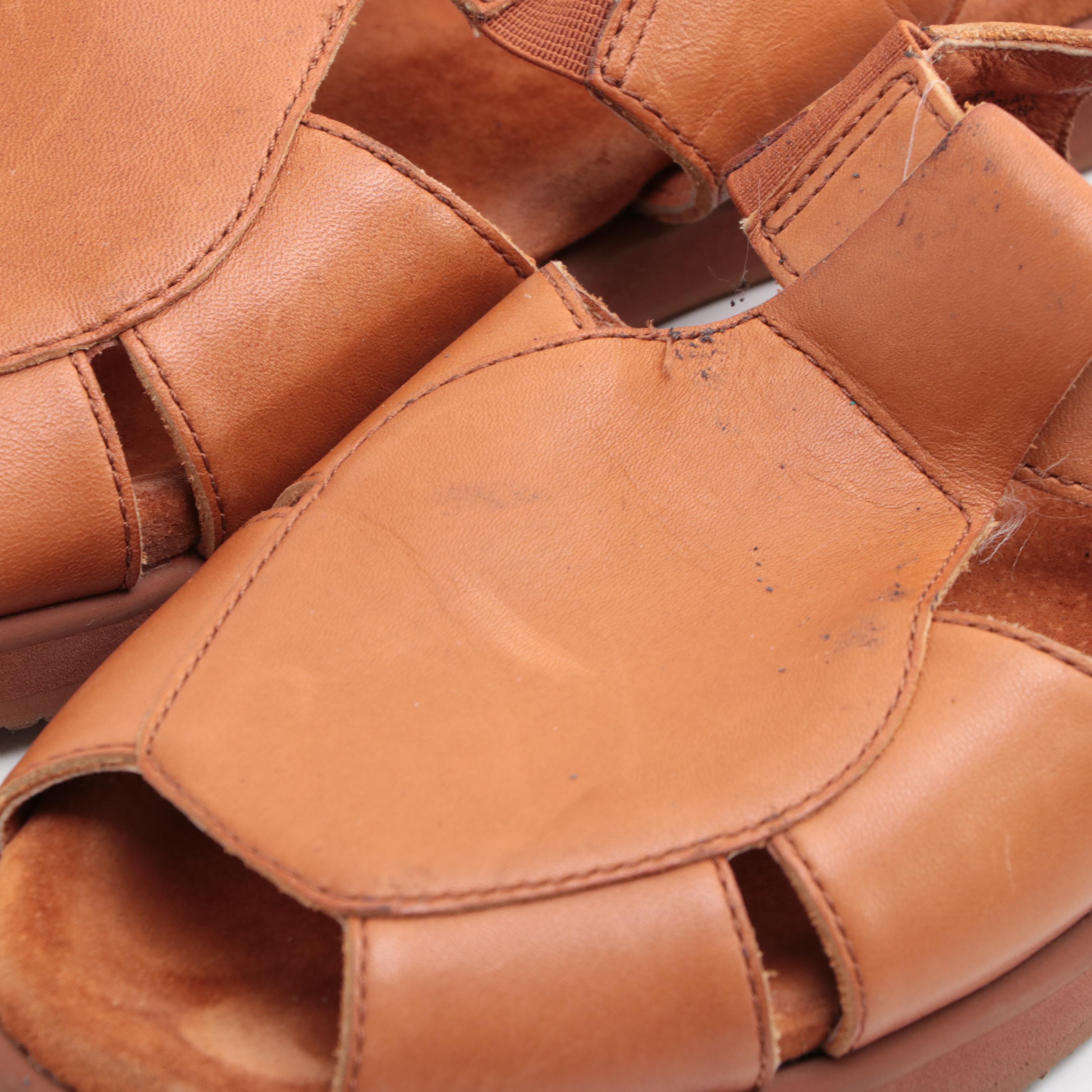 Børn, Eddie Bauer and Easy Spirit Leather Sandals