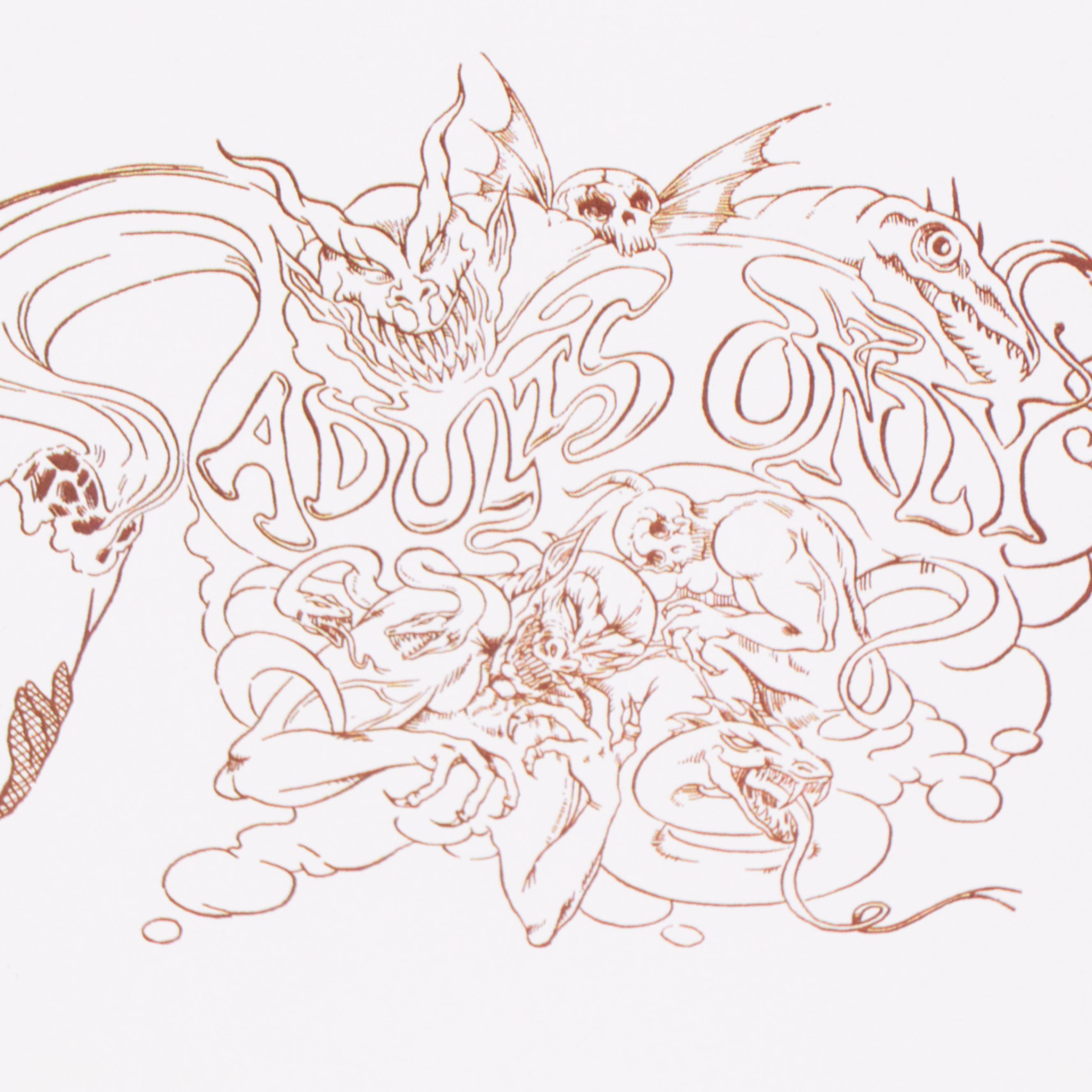 Offset Lithograph After Marijuana Propaganda Movie Poster "Reefer Madness"