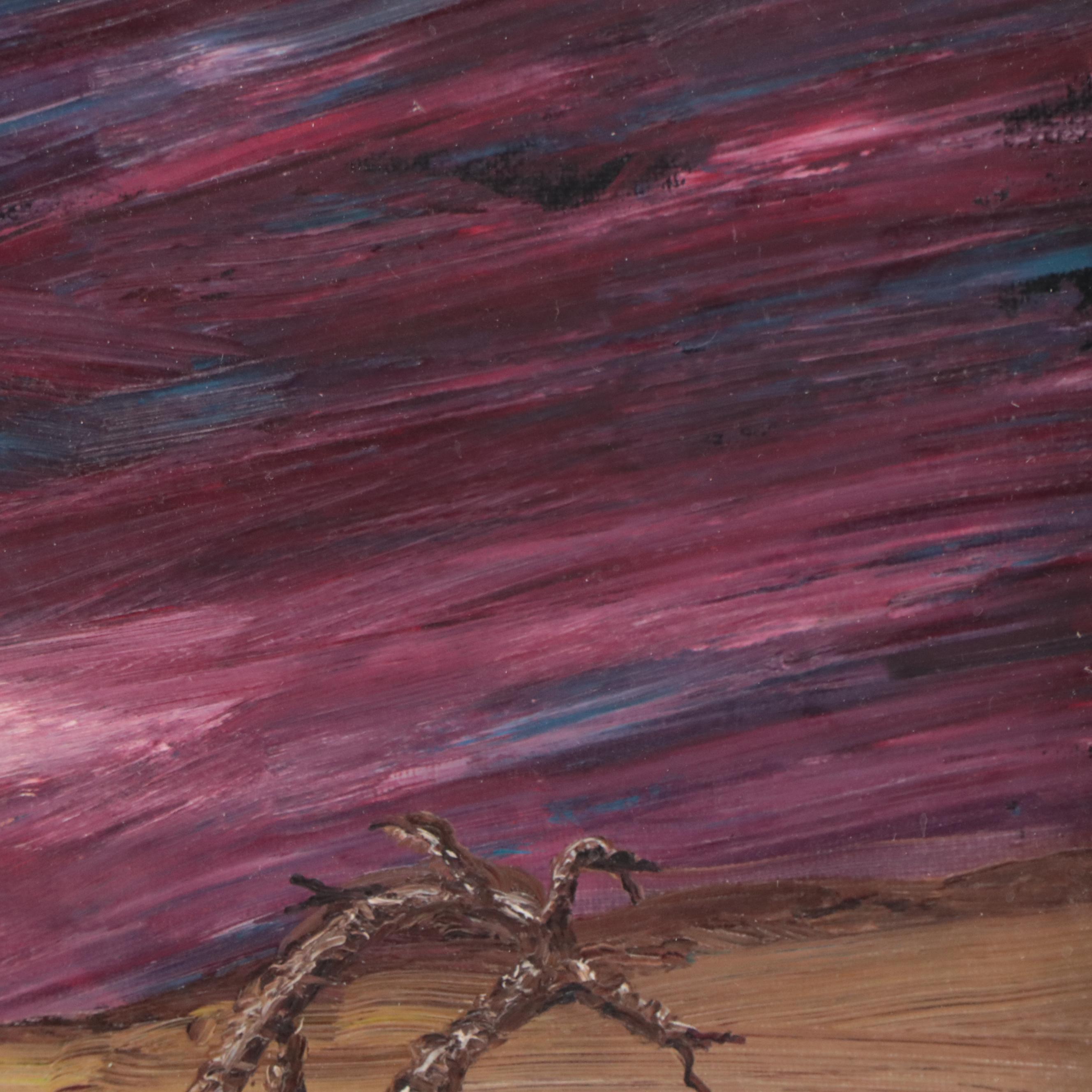 Surreal Landscape Oil Painting