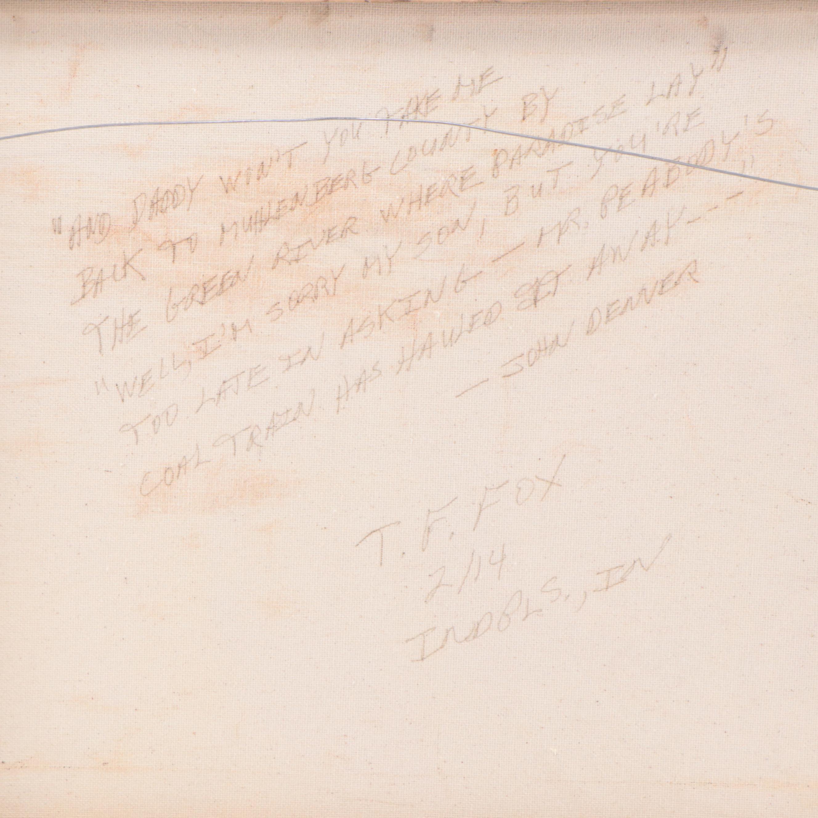 Surreal Landscape Oil Painting