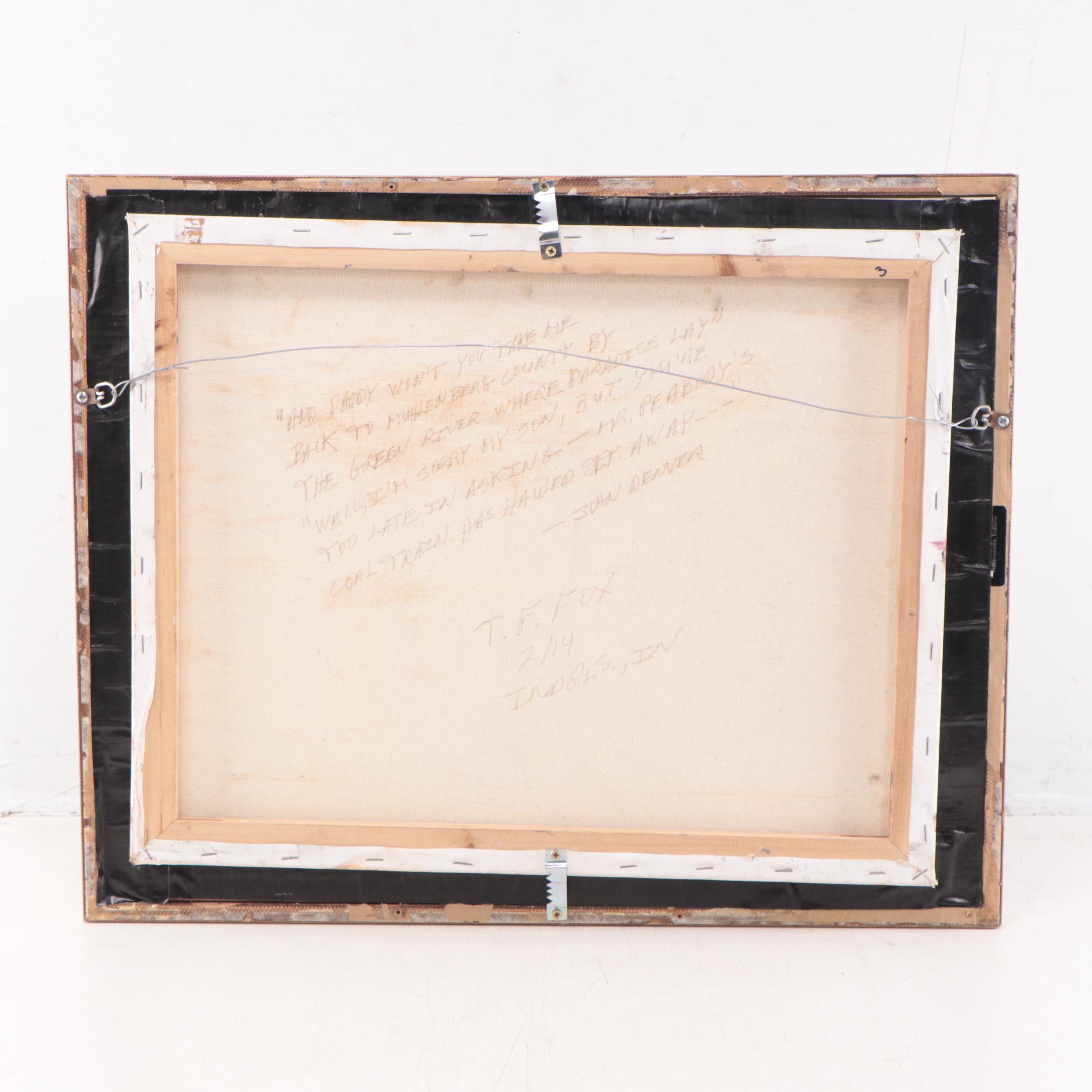 Surreal Landscape Oil Painting