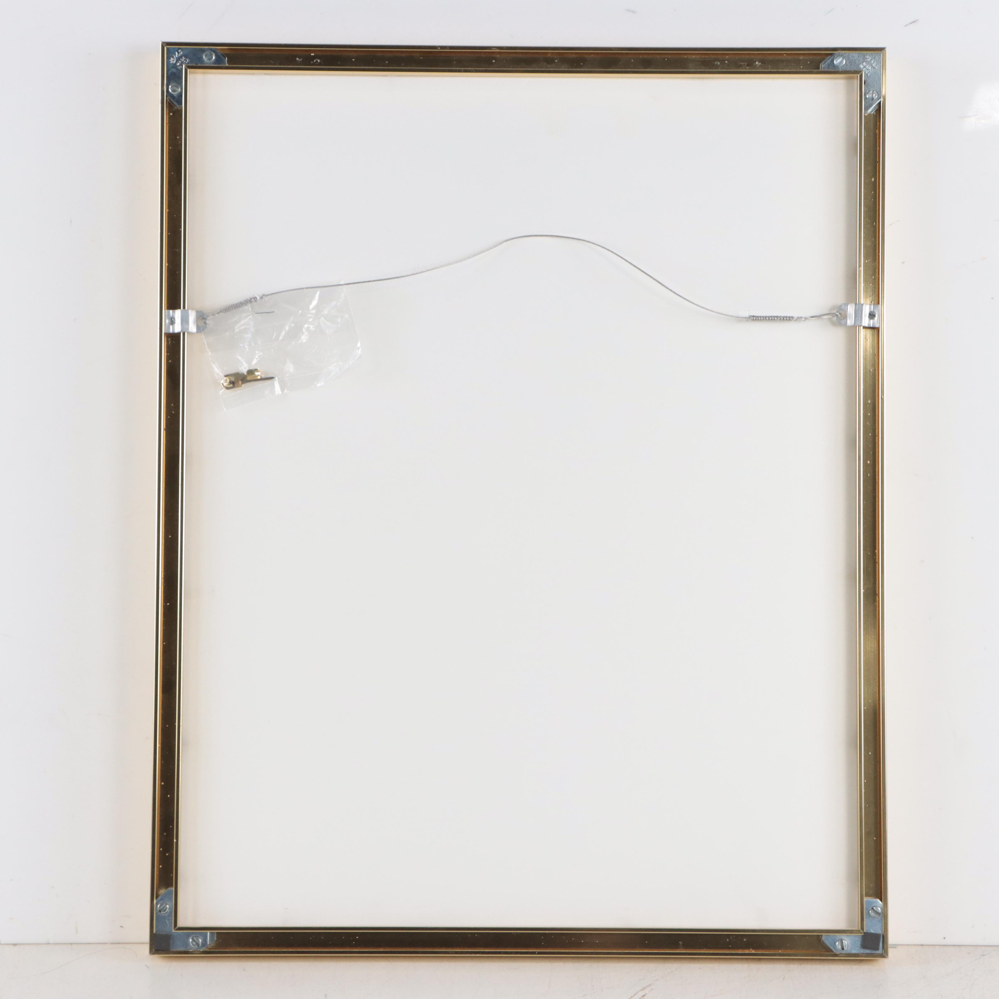 A. Lang Floral Watercolor Painting, 1996