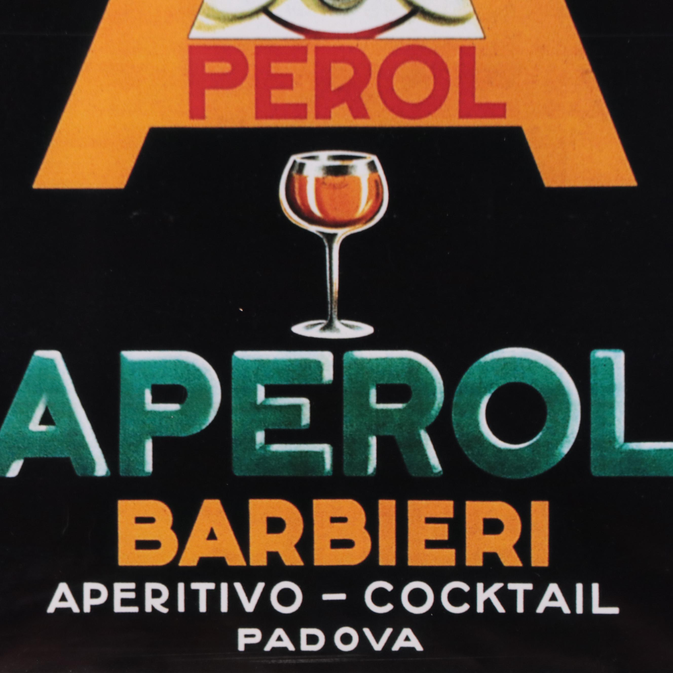 Giclée After Liqueur Advertisement "Aperol Barbieri"
