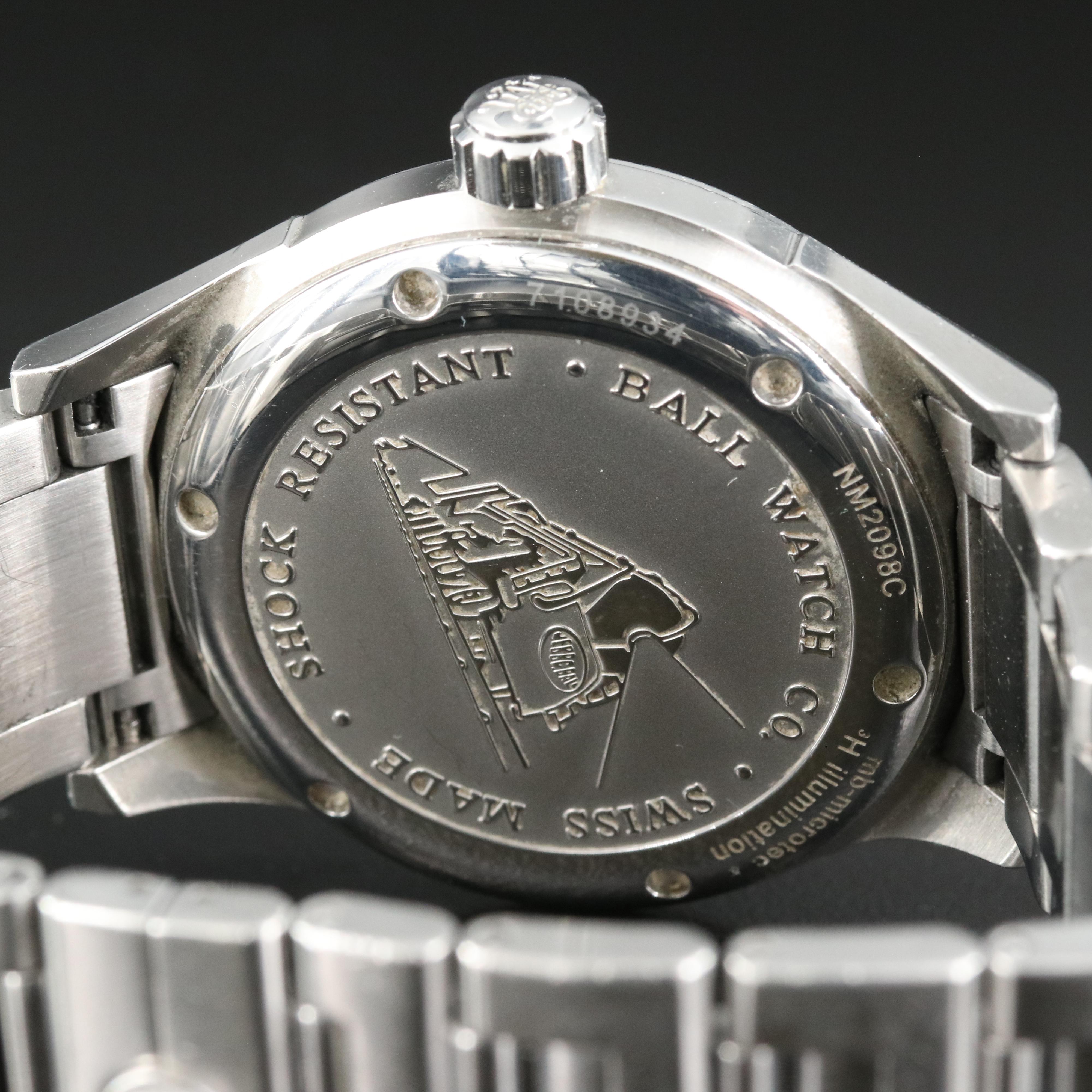 Ball Official Railroad Standard Fireman Victory Automatic Watch