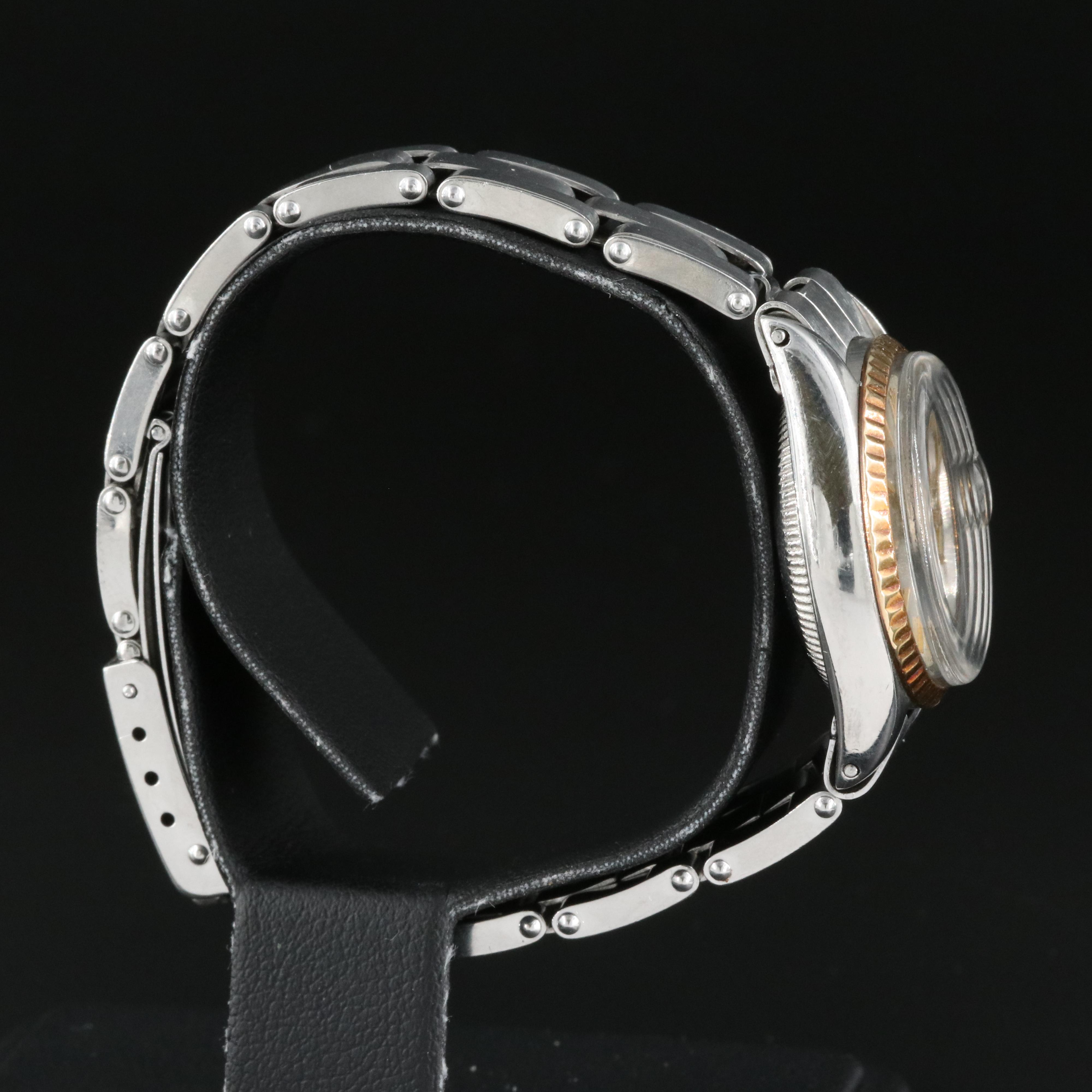 1967 Rolex 18K and Stainless Steel Oyster Perpetual Date Watch