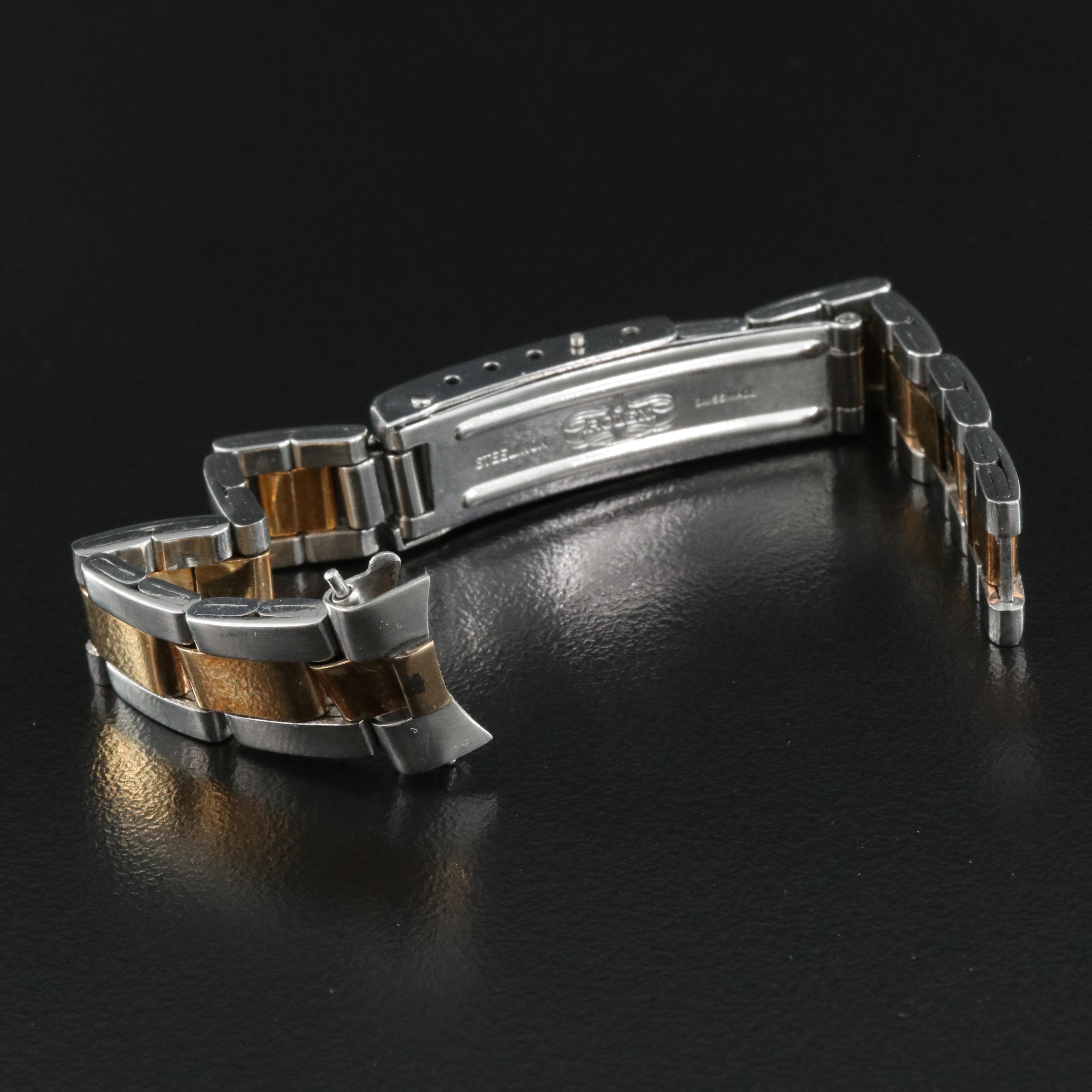 1967 Rolex 18K and Stainless Steel Oyster Perpetual Date Watch