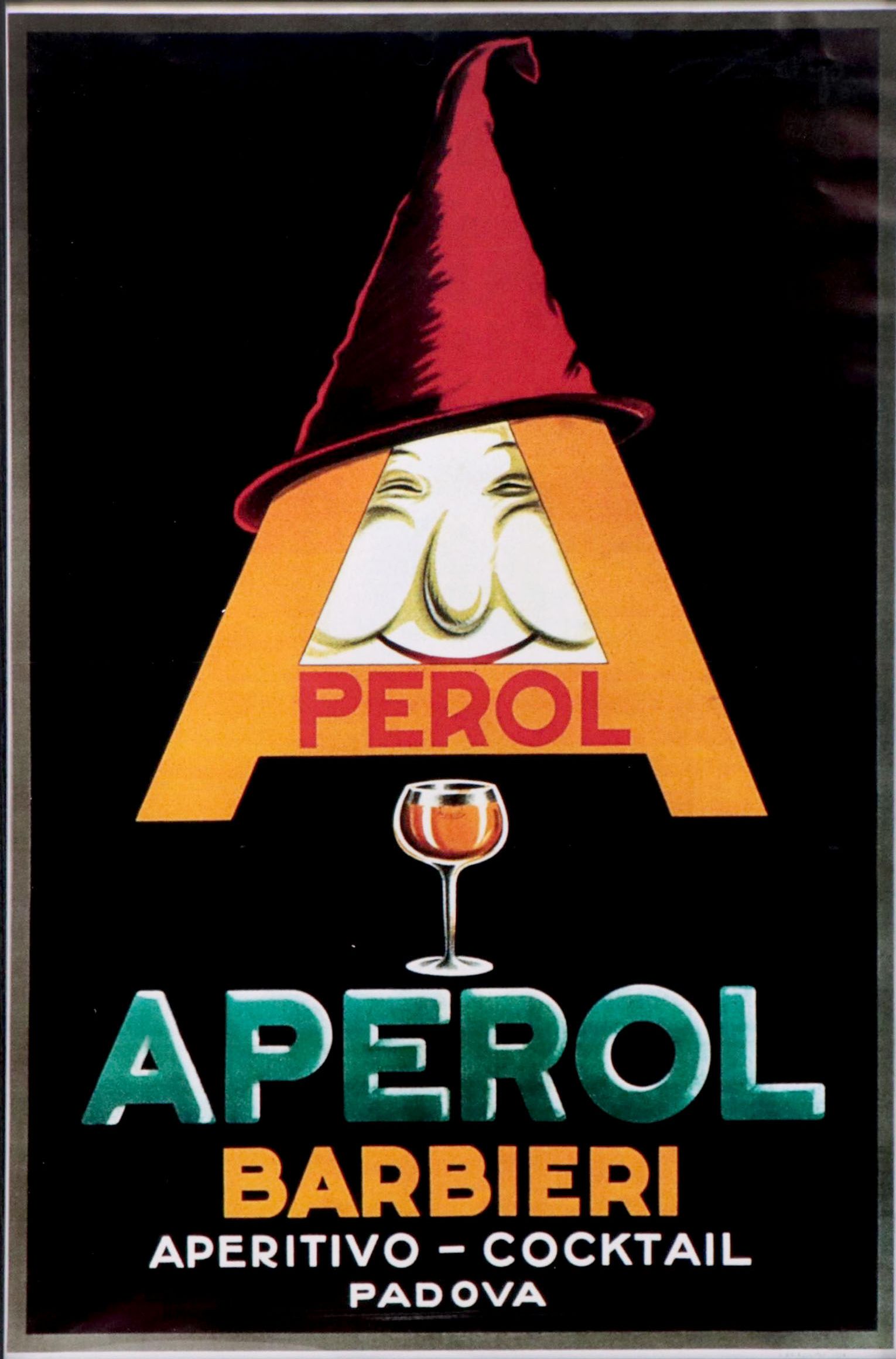 Giclée After Liqueur Advertisement "Aperol Barbieri"