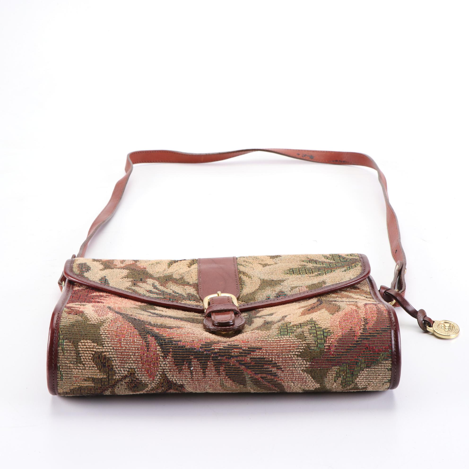 Brahmin Shoulder Bags in Leather and Woven Textile