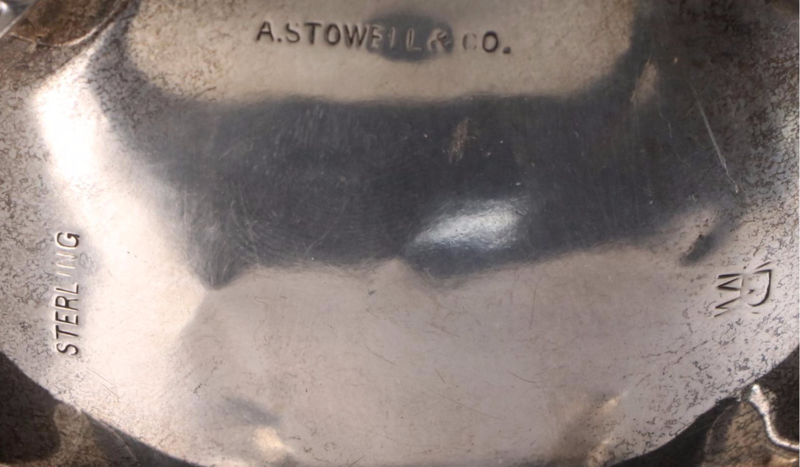 Roger-Williams Silver Co. Creamer and Sugar with Other Sterling Serving Utensils