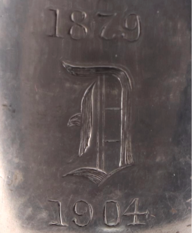 Roger-Williams Silver Co. Creamer and Sugar with Other Sterling Serving Utensils