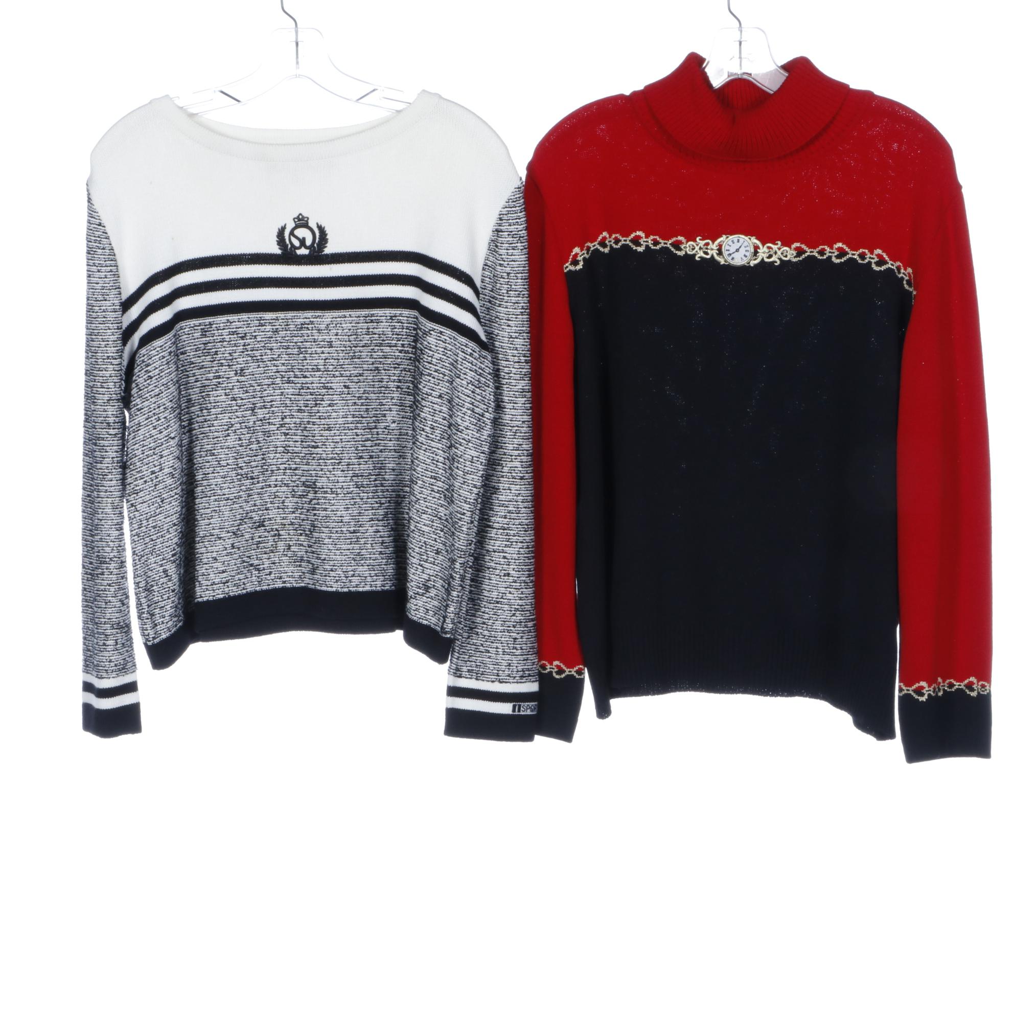 St. John Knit Sweaters and Sleeveless Knit Top