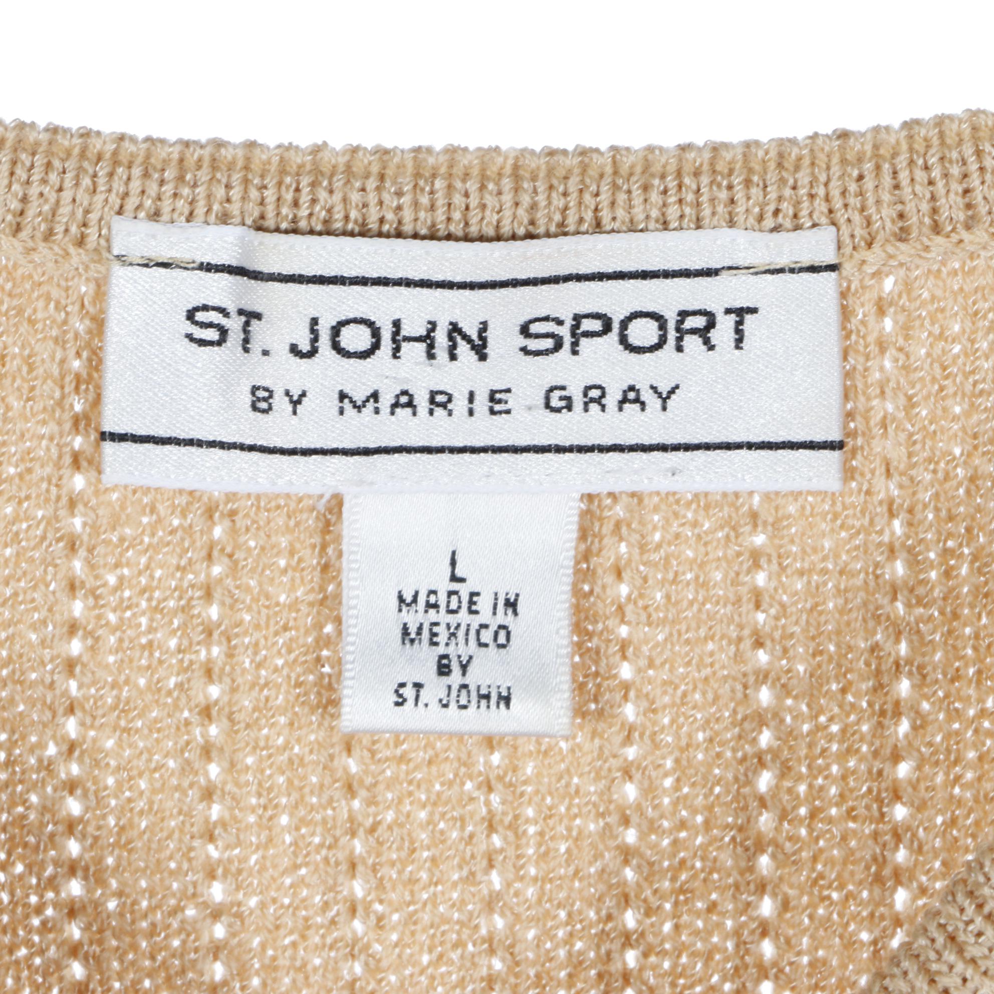St. John Knit Sweaters and Sleeveless Knit Top