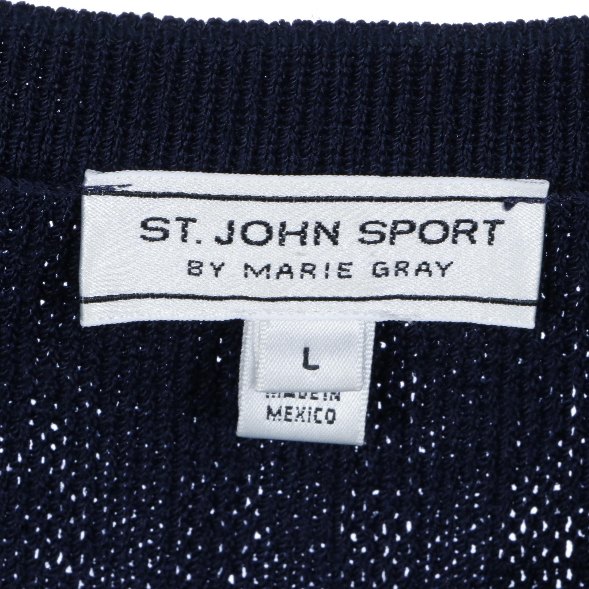 St. John Knit Sweaters and Sleeveless Knit Top