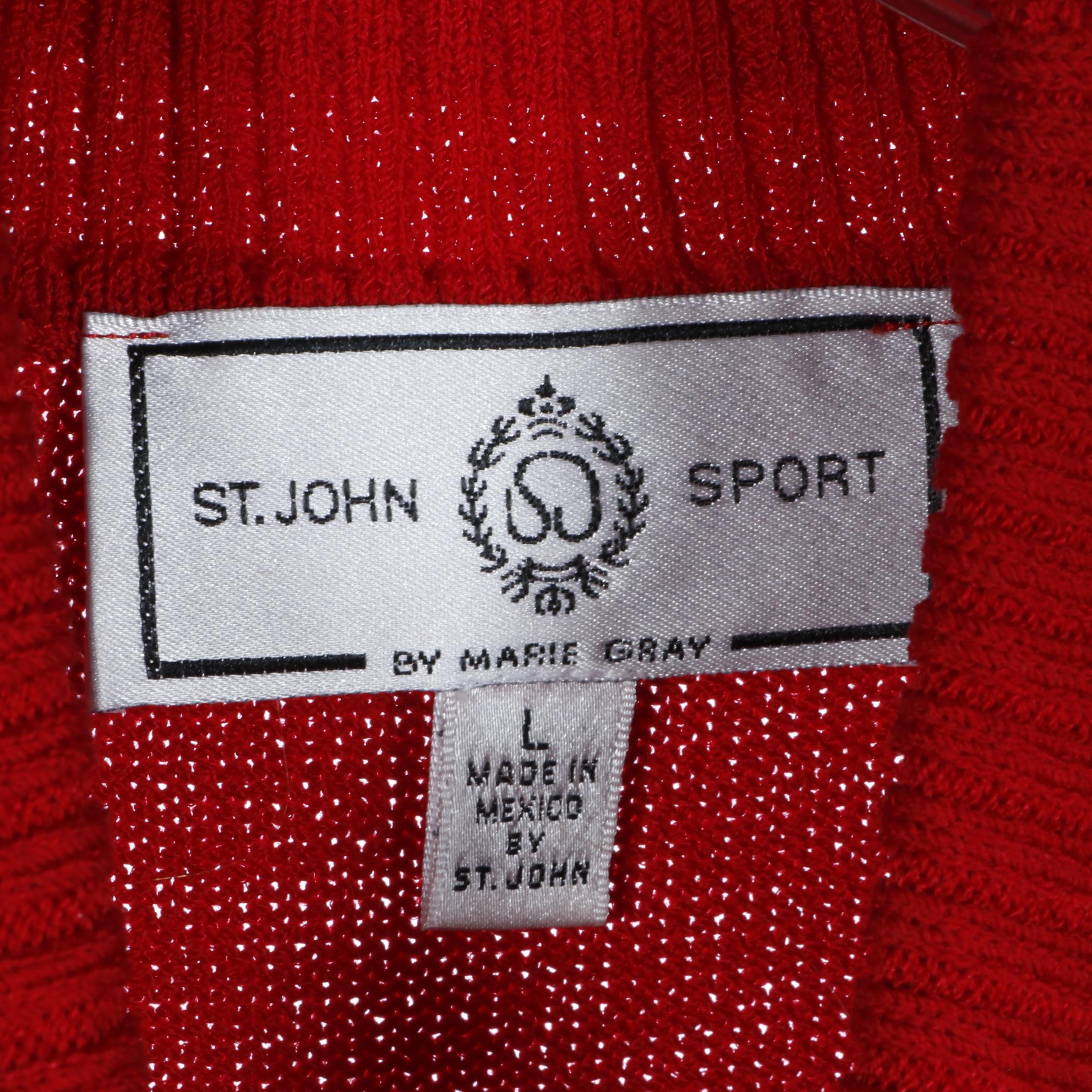 St. John Knit Sweaters and Sleeveless Knit Top