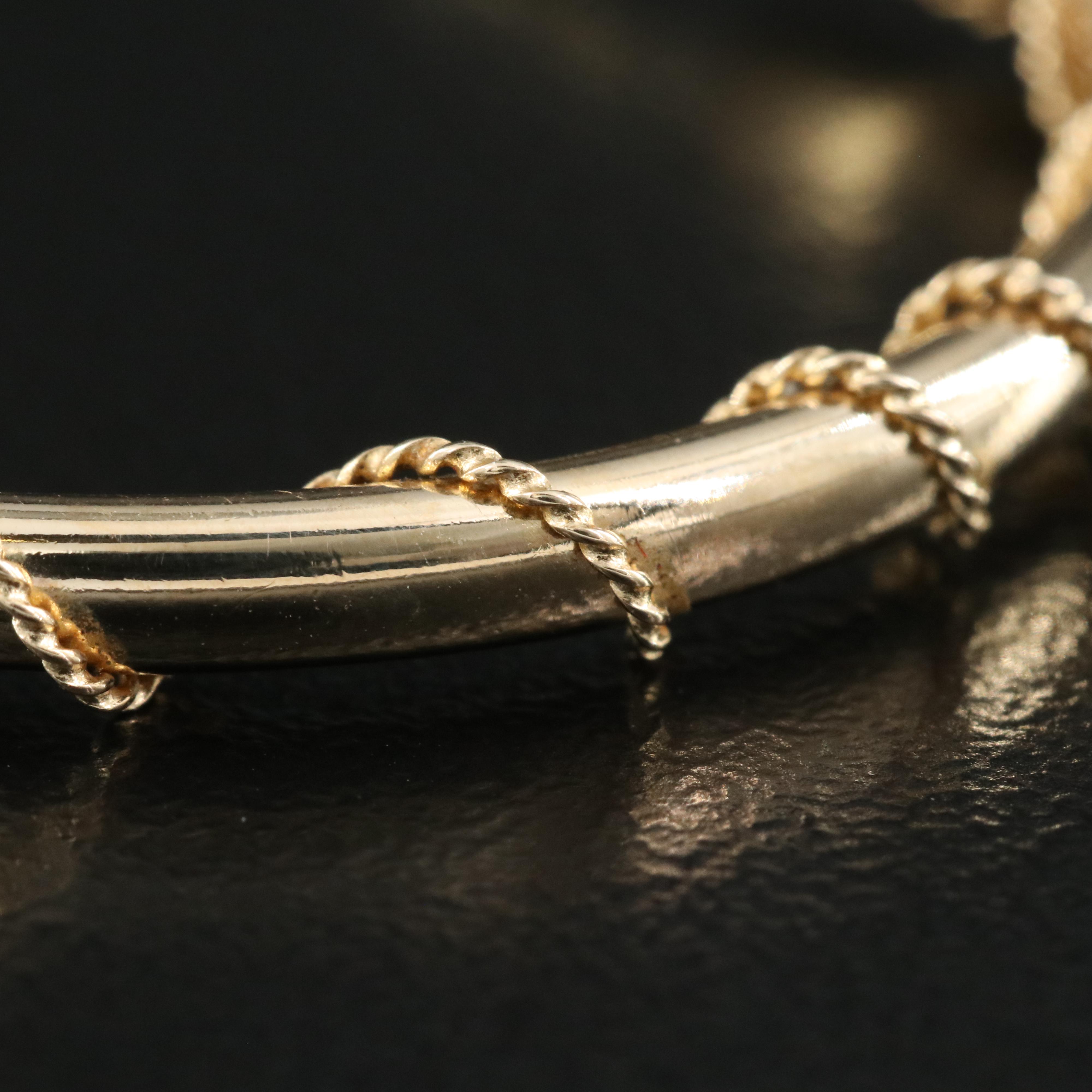 14K Wire Wrapped Hoop Earrings