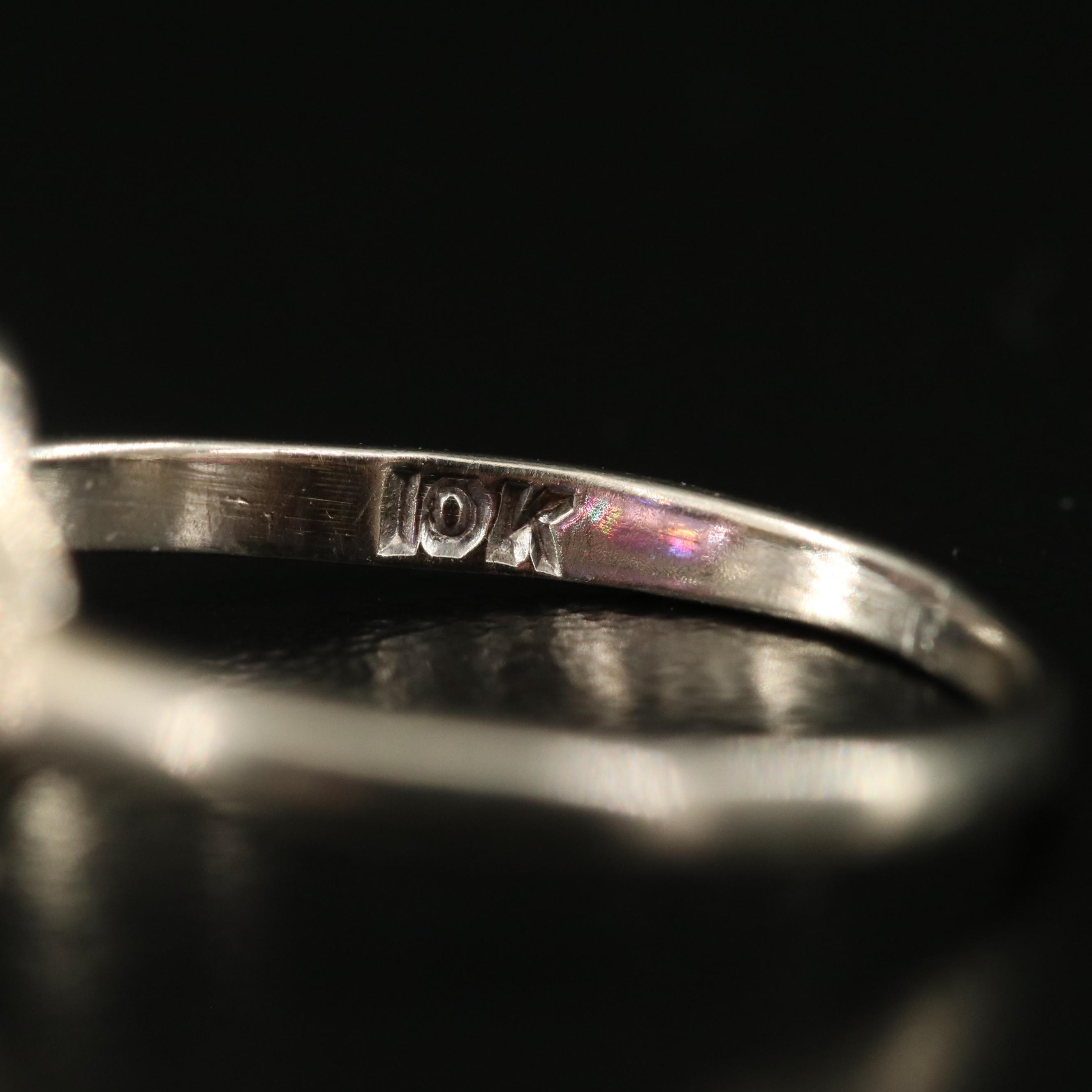 10K Pink Sapphire Heart Solitaire Ring