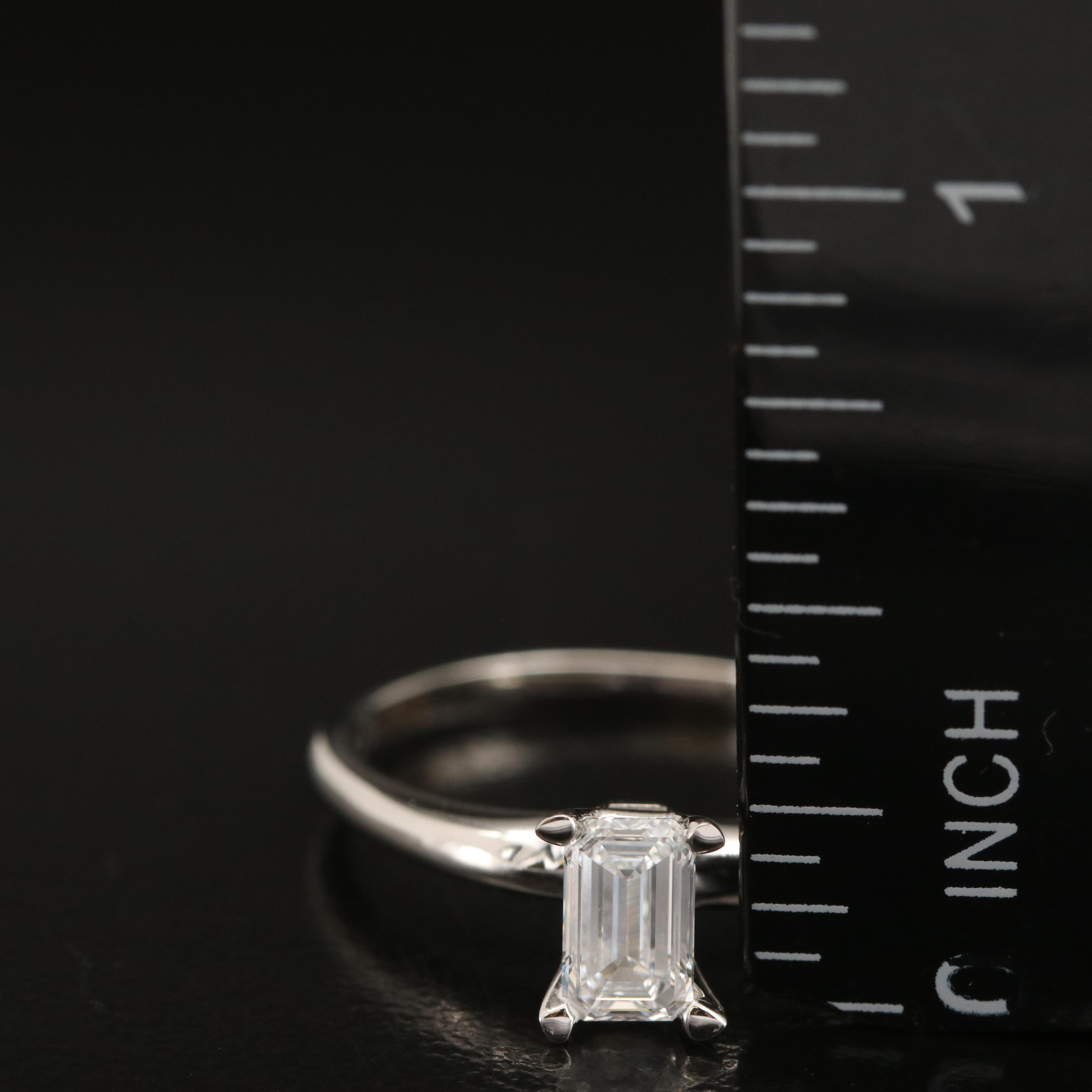 14K 0.66 CT Lab Grown Diamond Ring