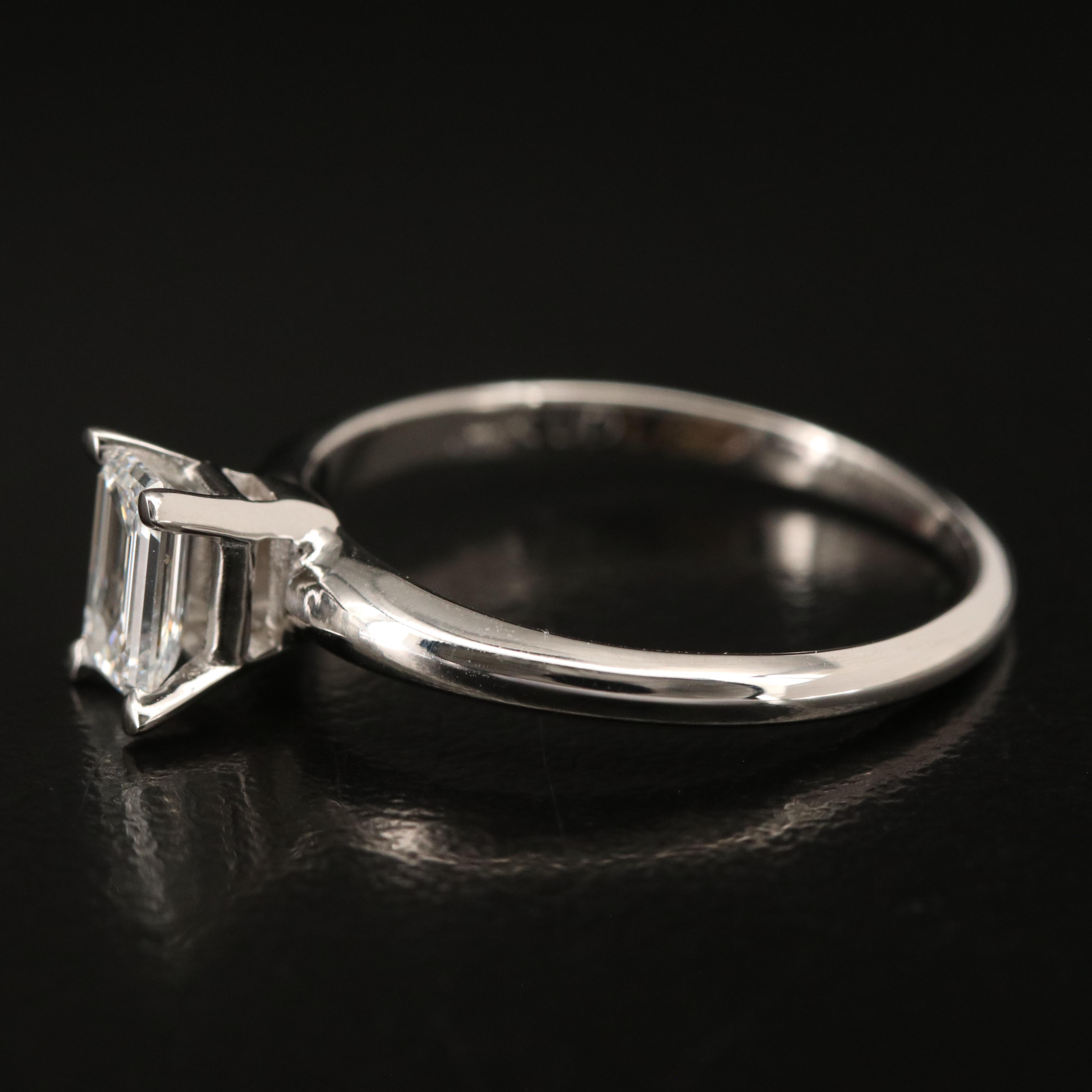 14K 0.66 CT Lab Grown Diamond Ring