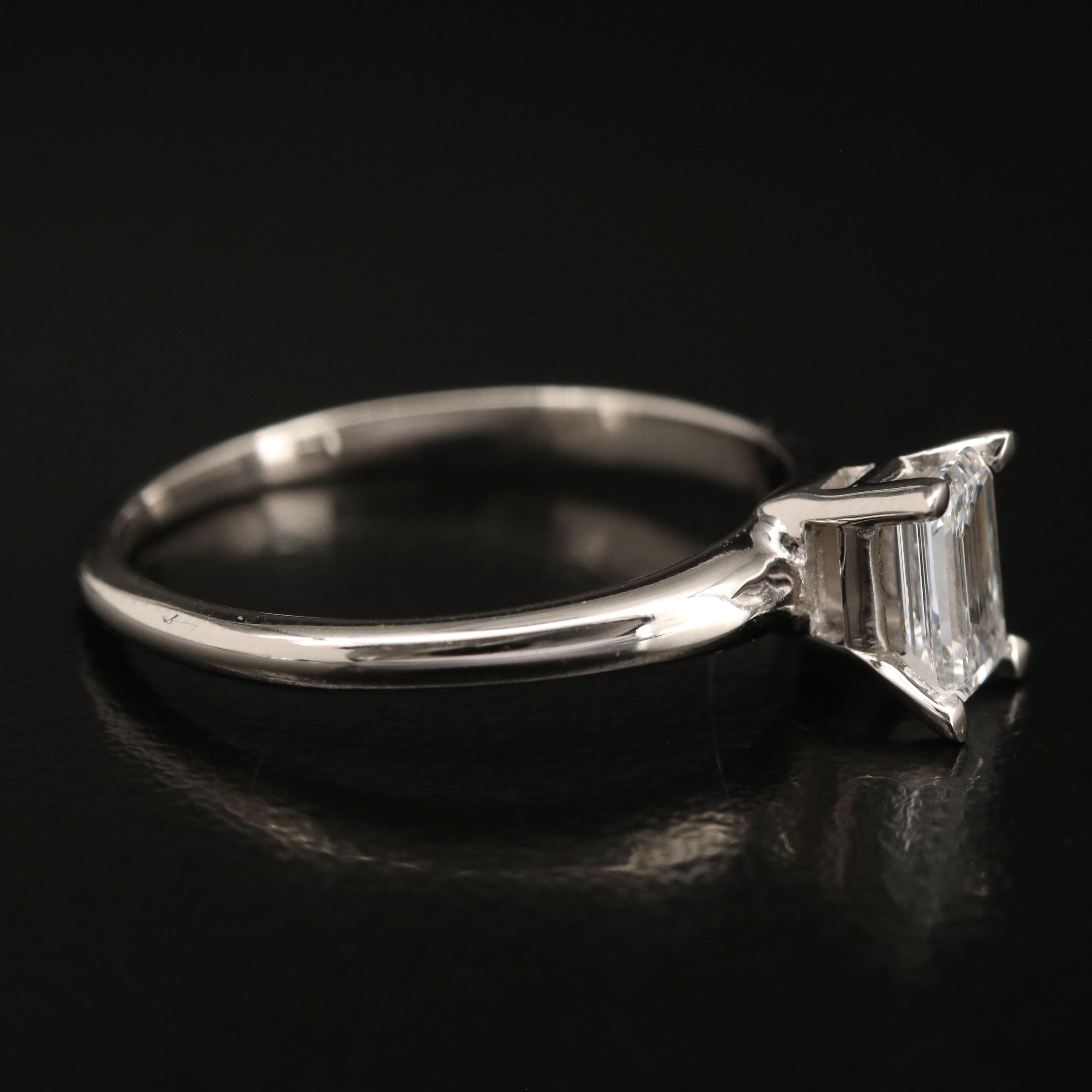 14K 0.66 CT Lab Grown Diamond Ring