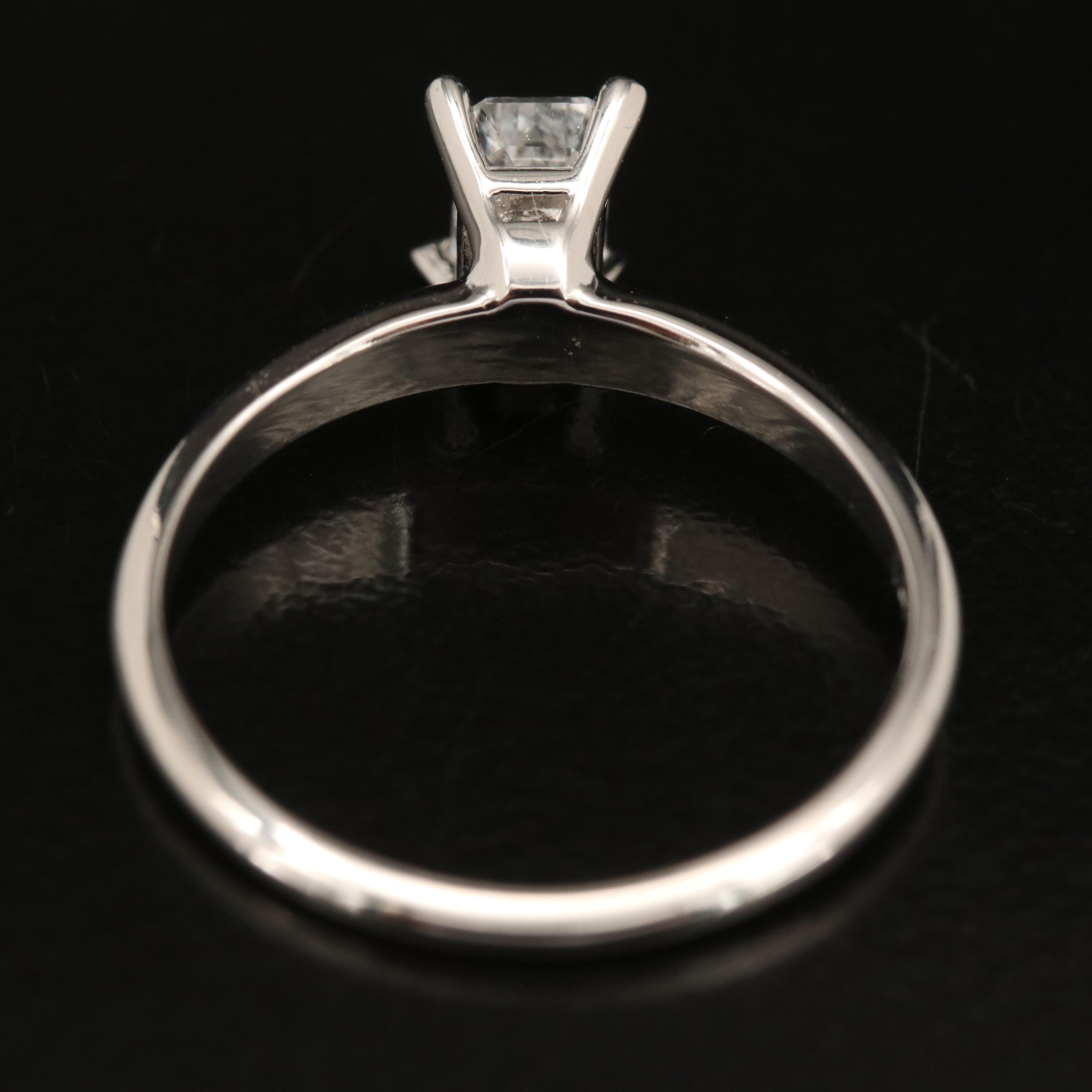 14K 0.66 CT Lab Grown Diamond Ring