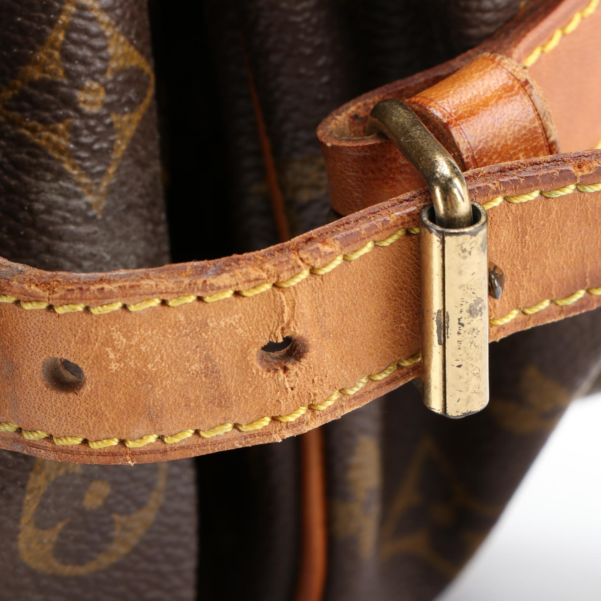 Louis Vuitton Saumur 35 Bag in Monogram Canvas and Vachetta Leather