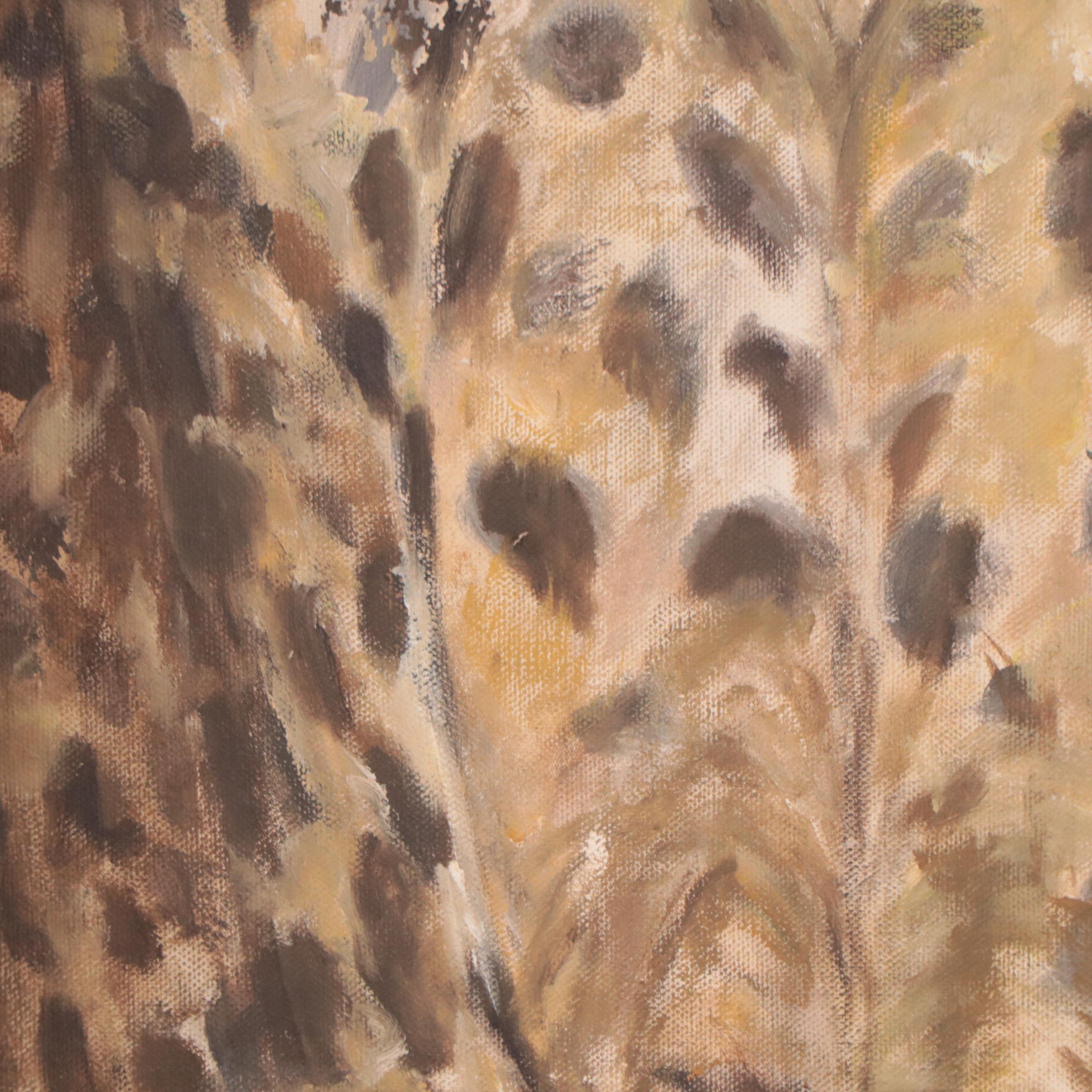 A. LoBue Oil Painting of Cheetah
