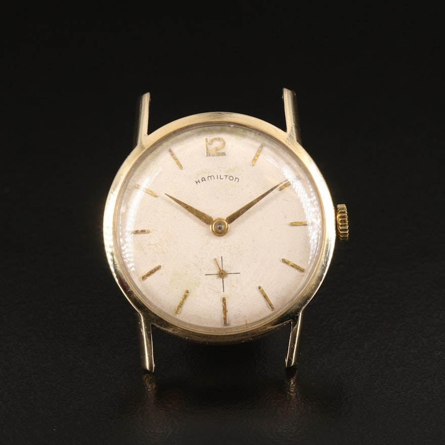 14K Hamilton Vintage Wristwatch