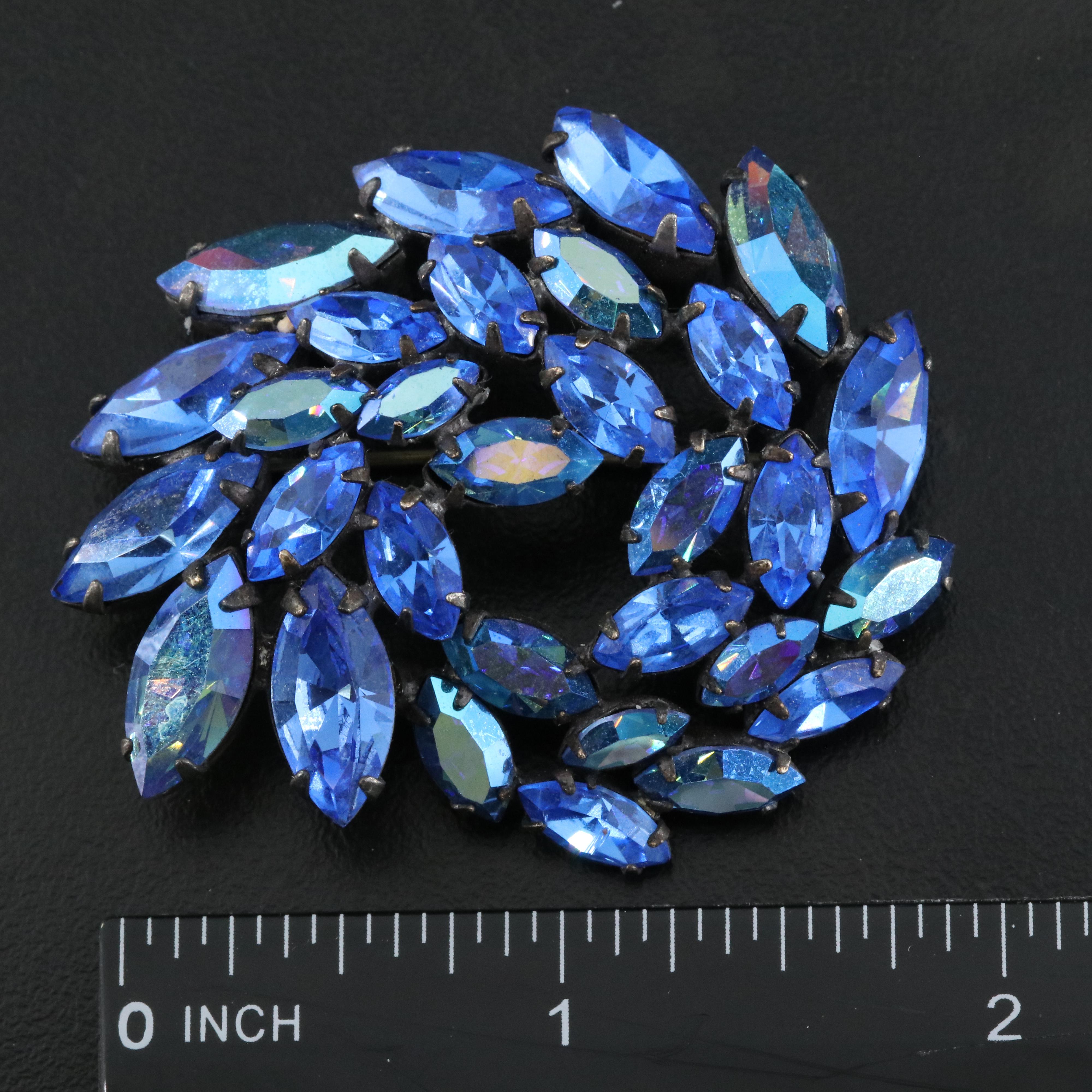 Selection of Vintage Rhinestone and Art Glass Jewelry