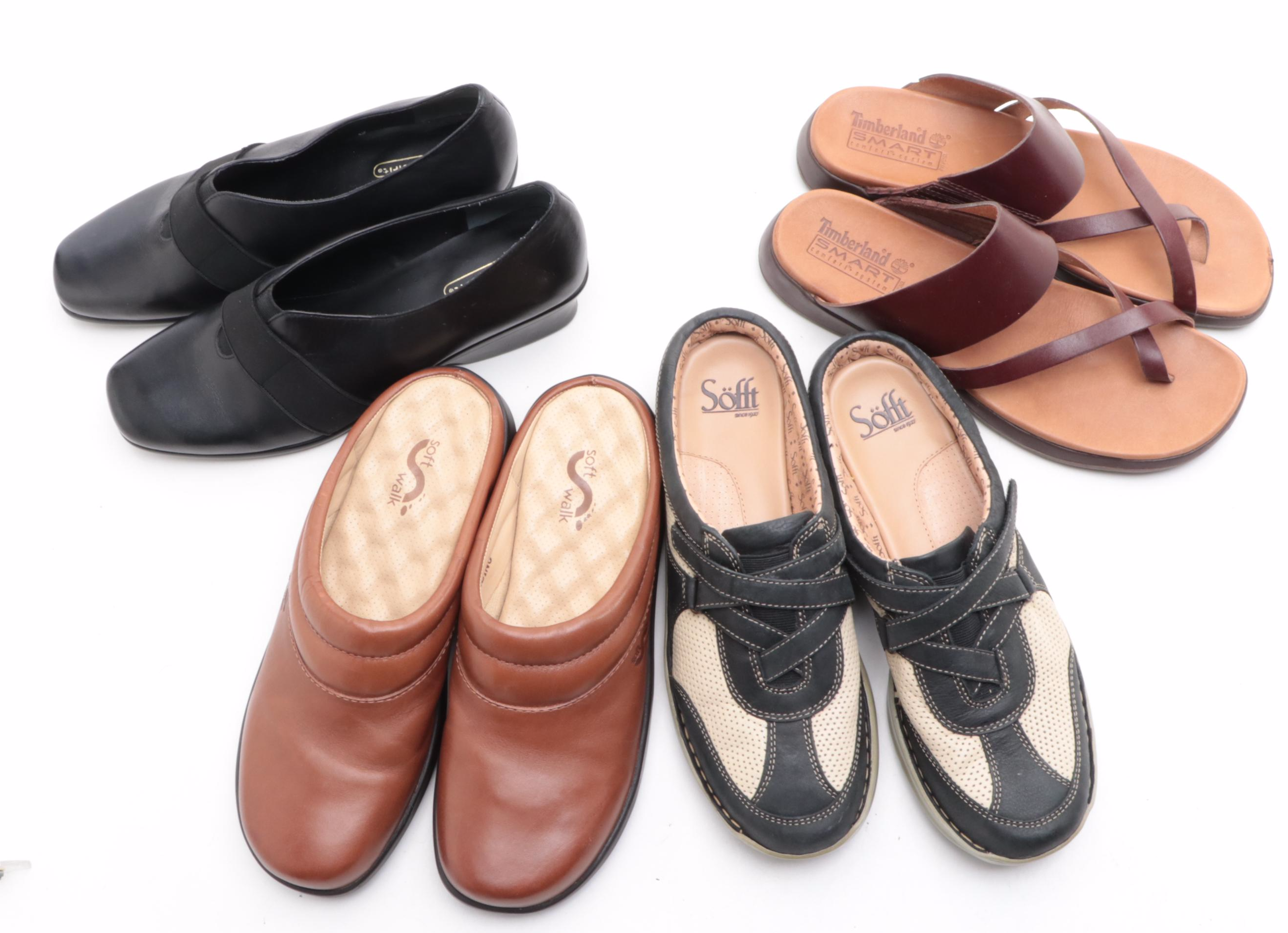 Timberland Sandals, Easy Spirit Shoes, Söfft and Soft Walk Clogs