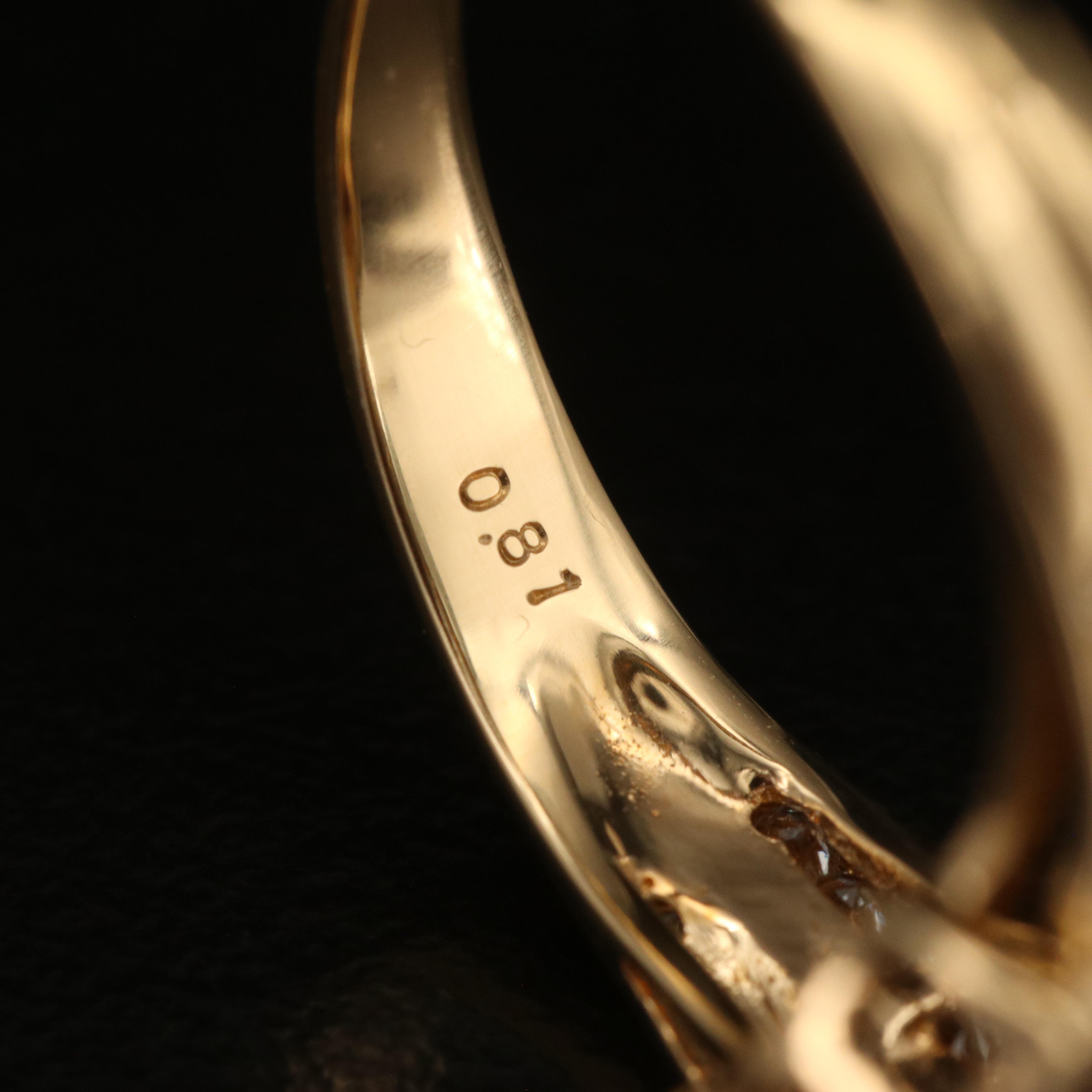 18K Ruby and Diamond Ring