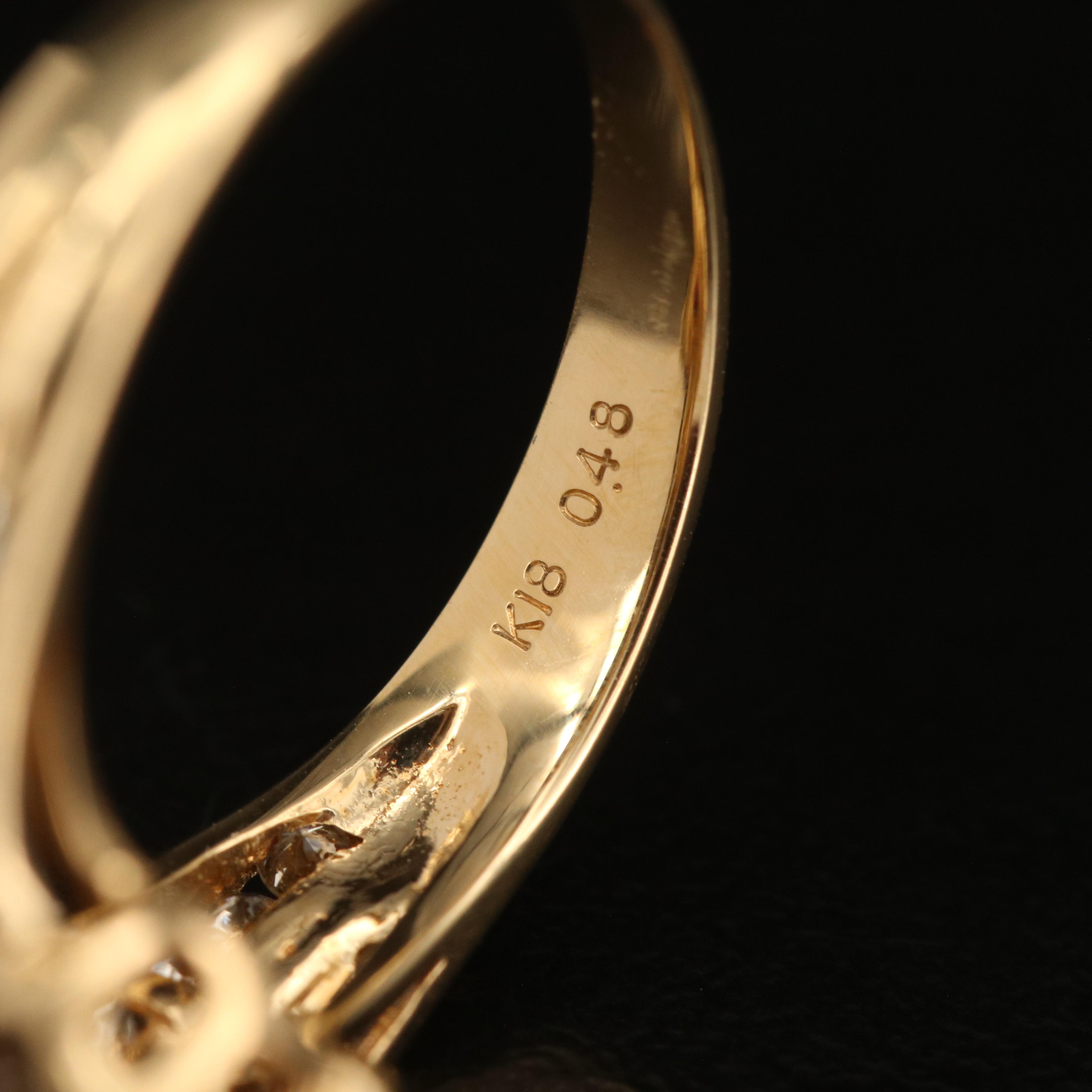 18K Ruby and Diamond Ring