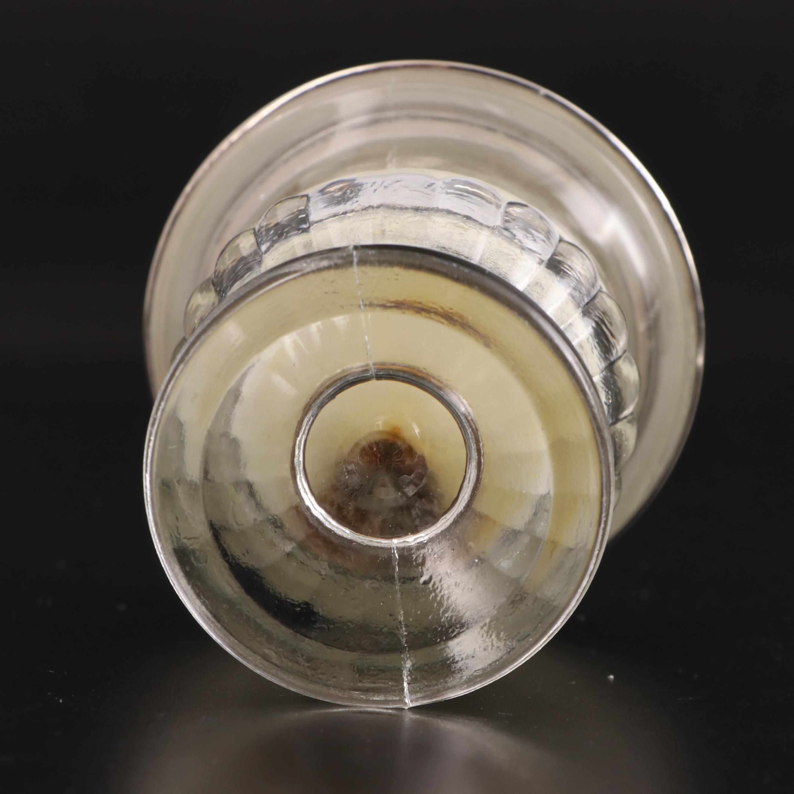 Sterling Silver Rimmed Glass Coasters and More Tableware, Early/ Mid-20th C.