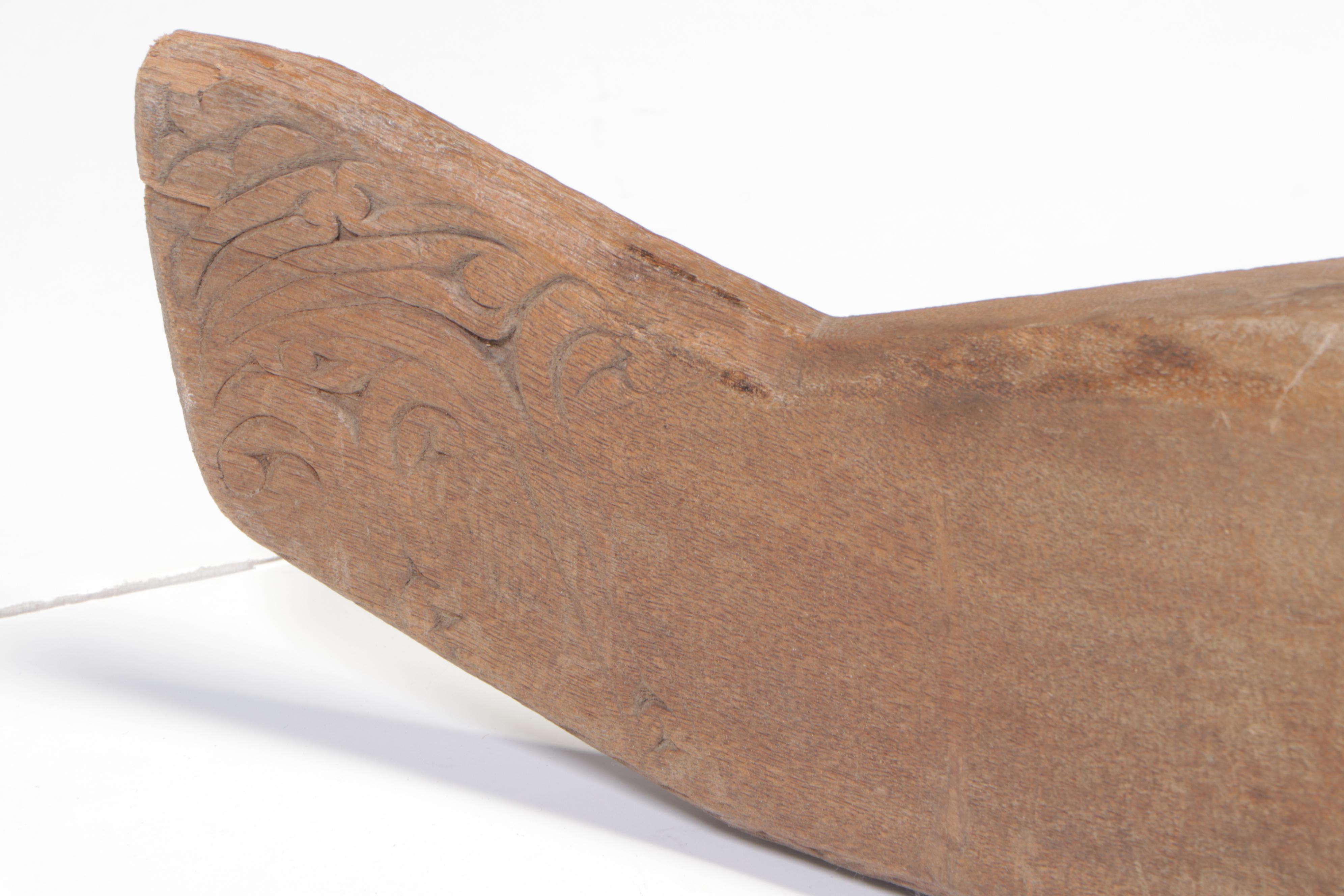 Mindanao Island Wood "Spirit Boat," Early 20th Century