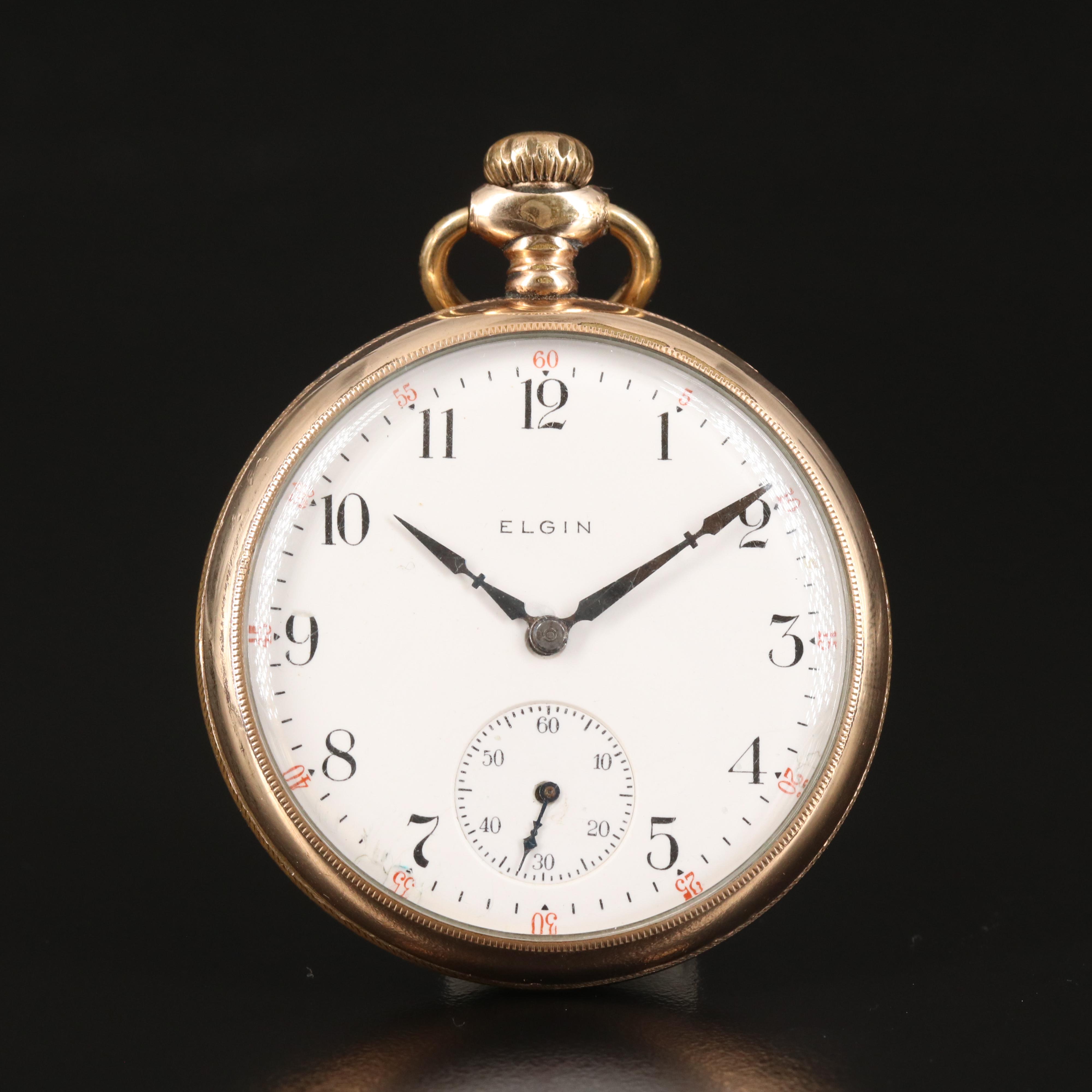 1927 Elgin Gold-Filled Pocket Watch