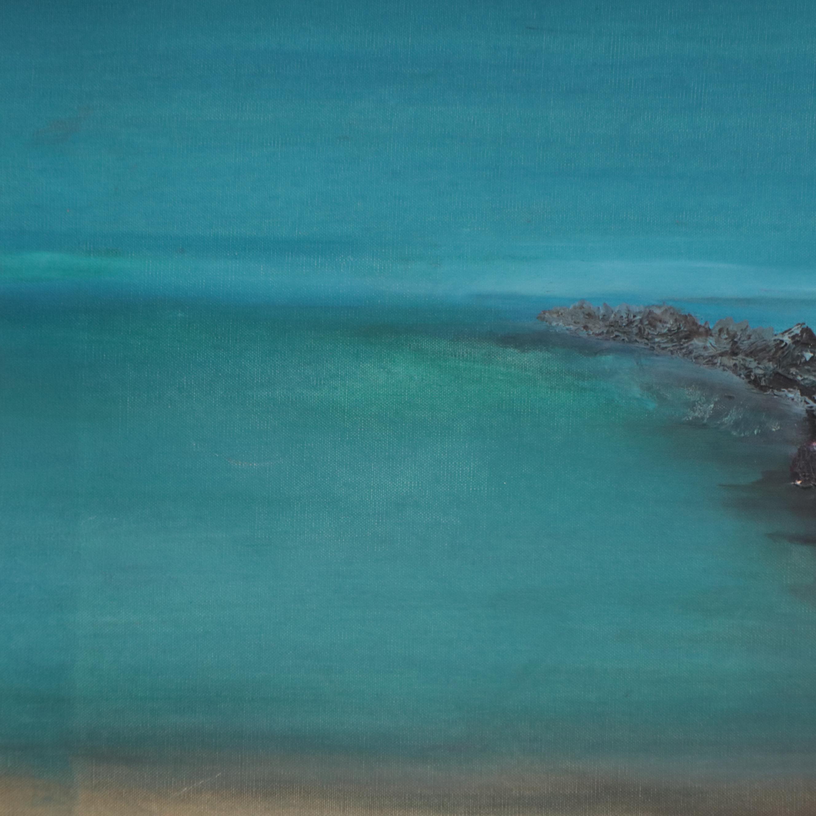 Degler Coastal Landscape Oil Painting